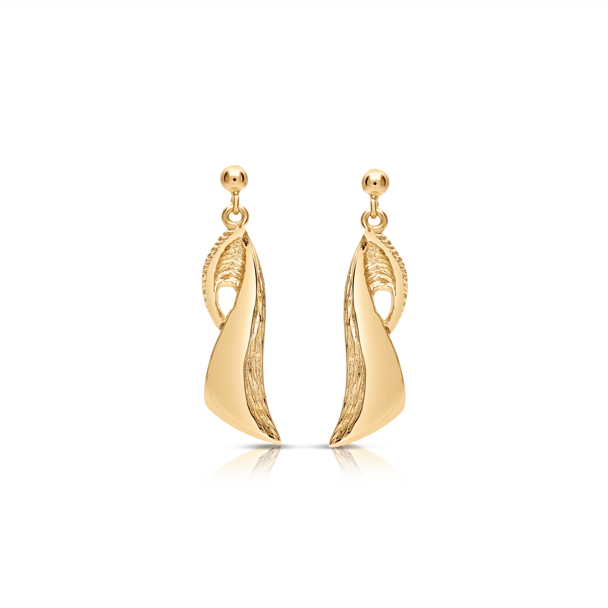 Guldörhängen 5,04g 18K guld