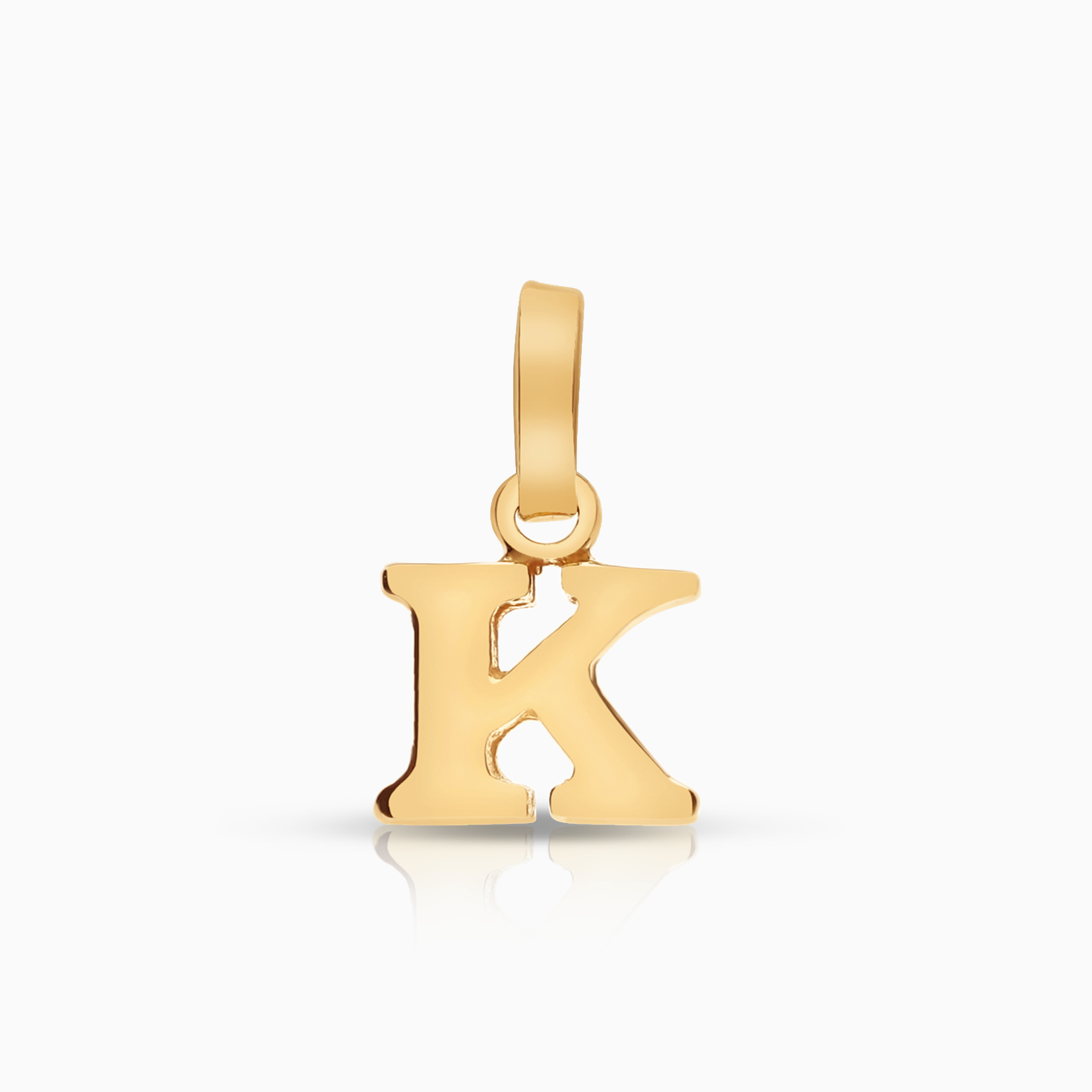 Hängsmycke bokstav 0,46g 18K guld