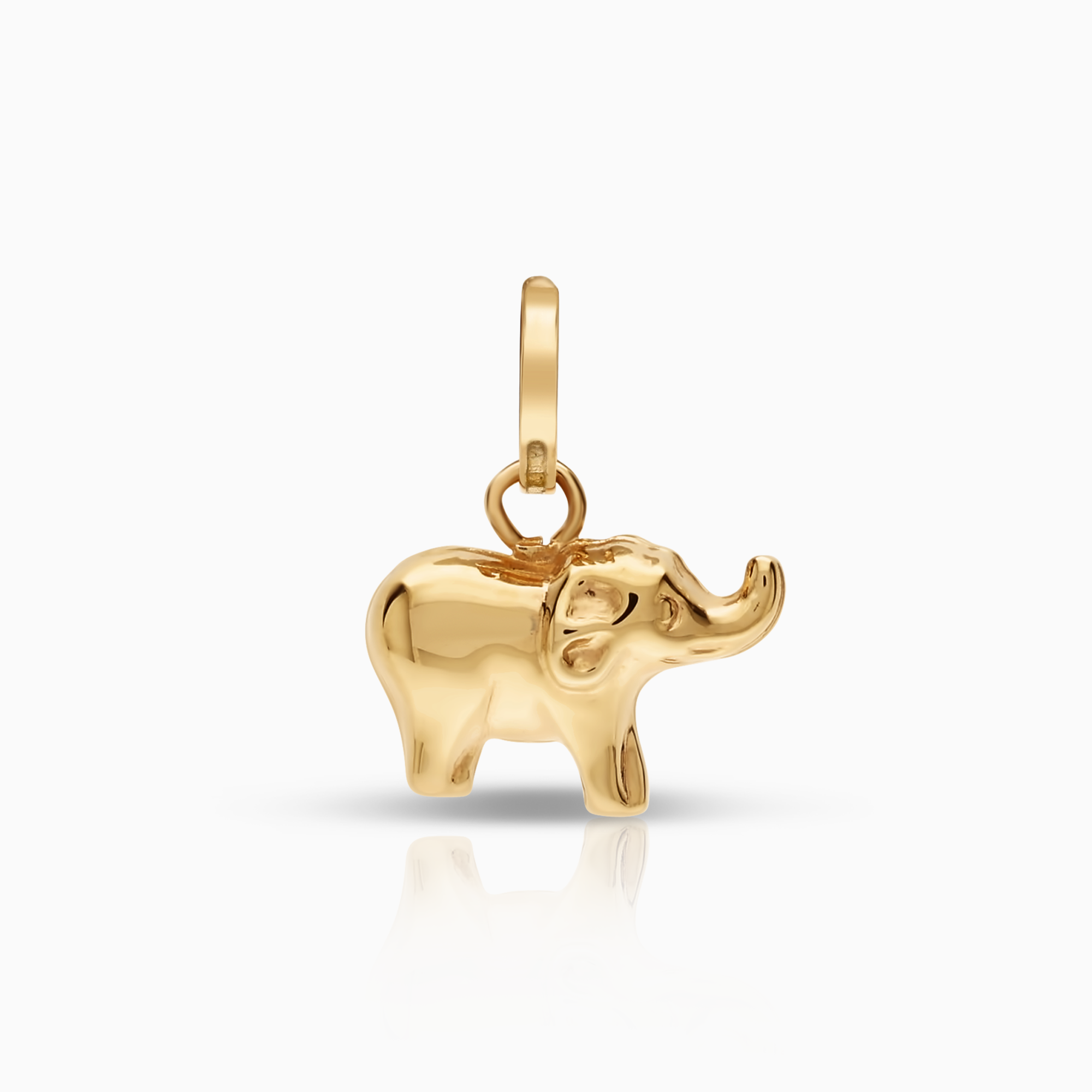 Hängsmycke elefant 0,39g 18K guld