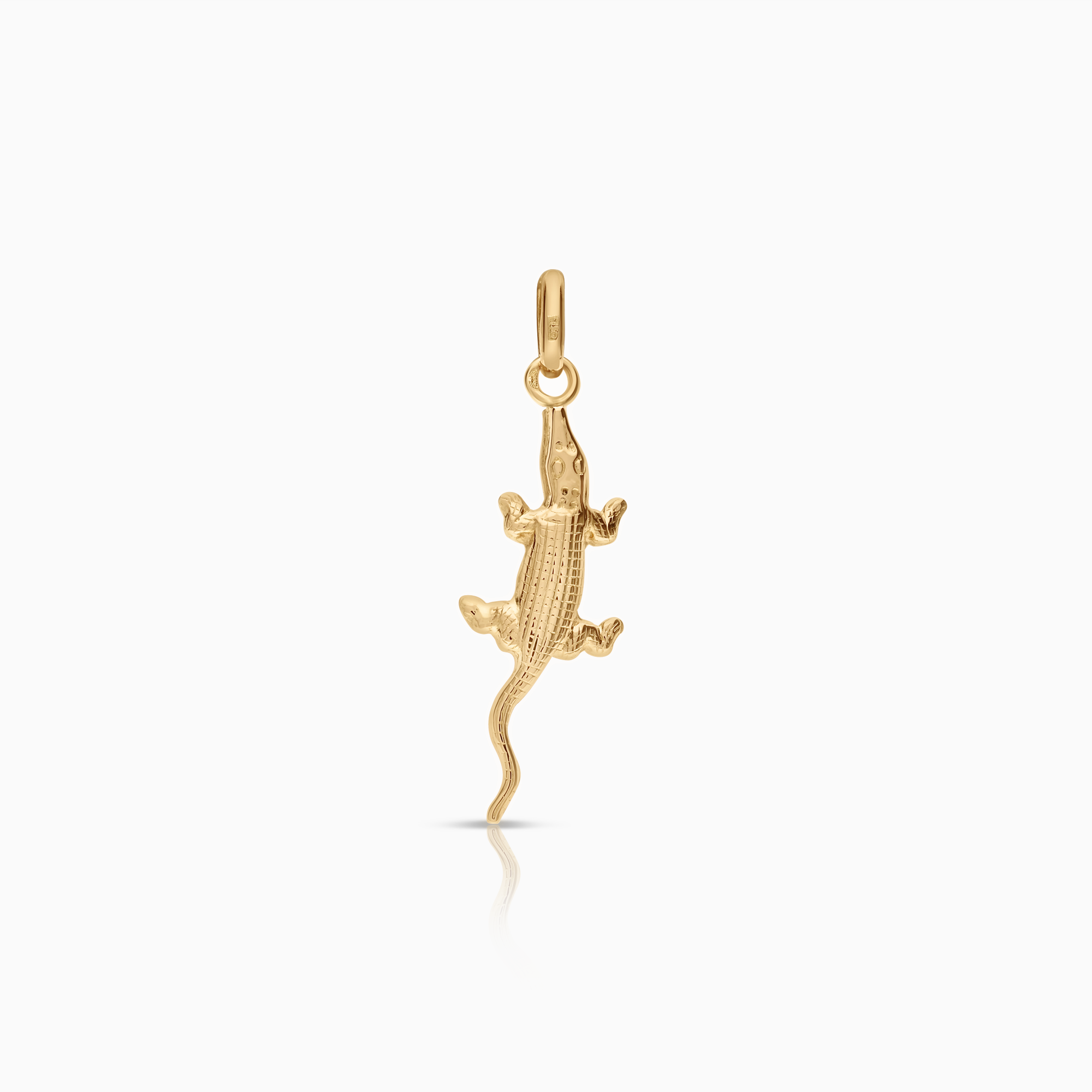 Hängsmycke krokodil 1,26g 18K guld