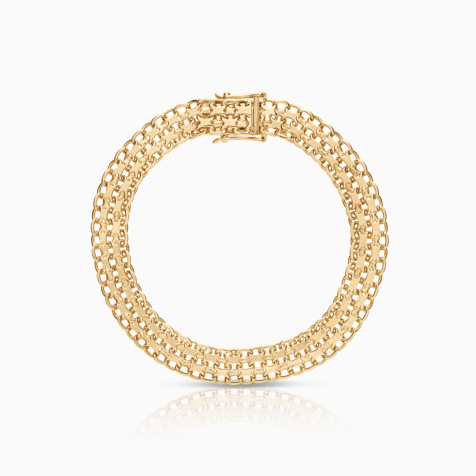 X-länk armband 14,29g 18K guld
