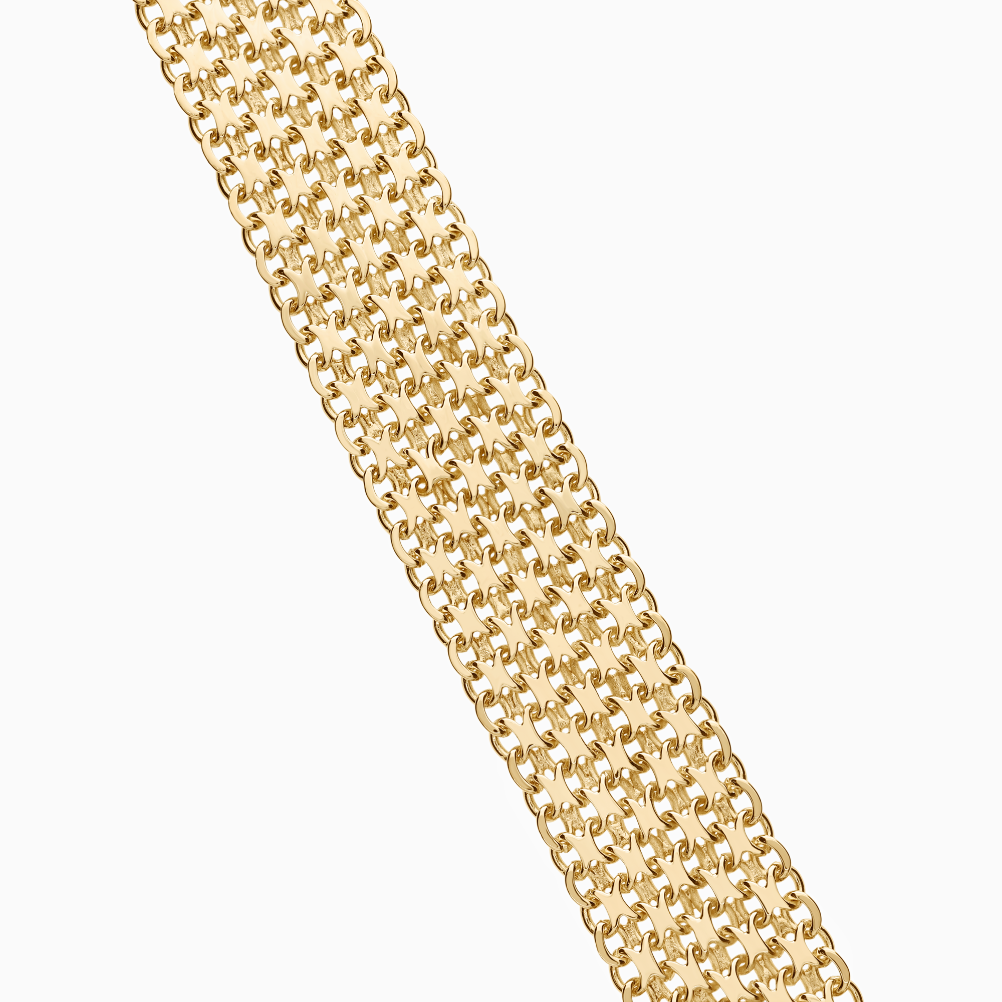 X-länk armband 33,43g 18K guld