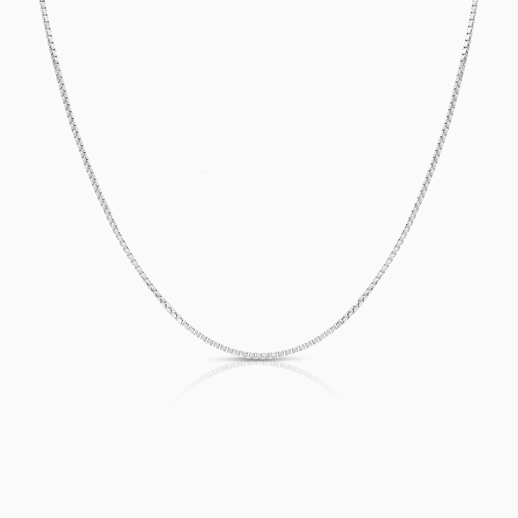 Venezia halsband 8,45g 18K vitguld
