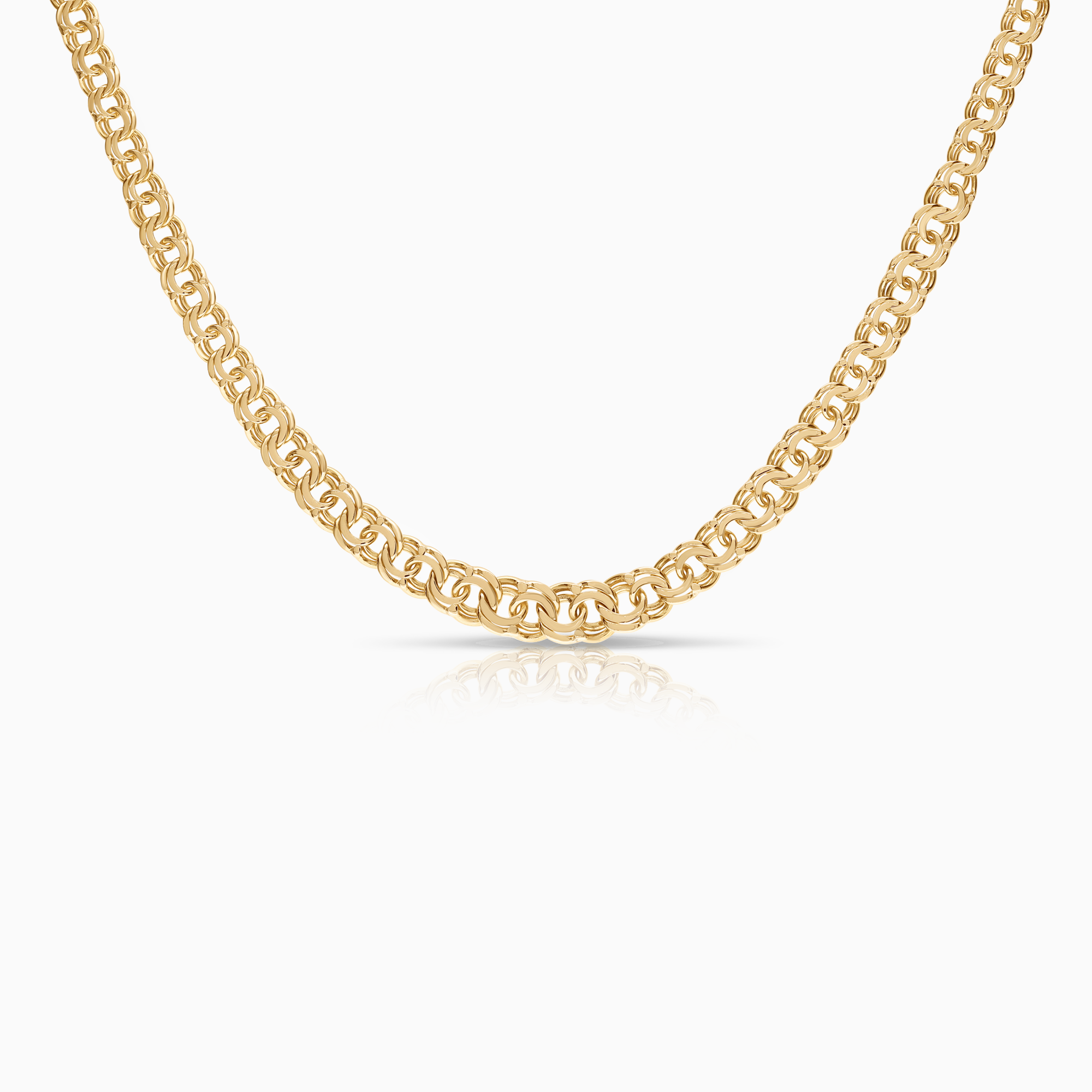 Bismarck necklace 16.96g 18K gold