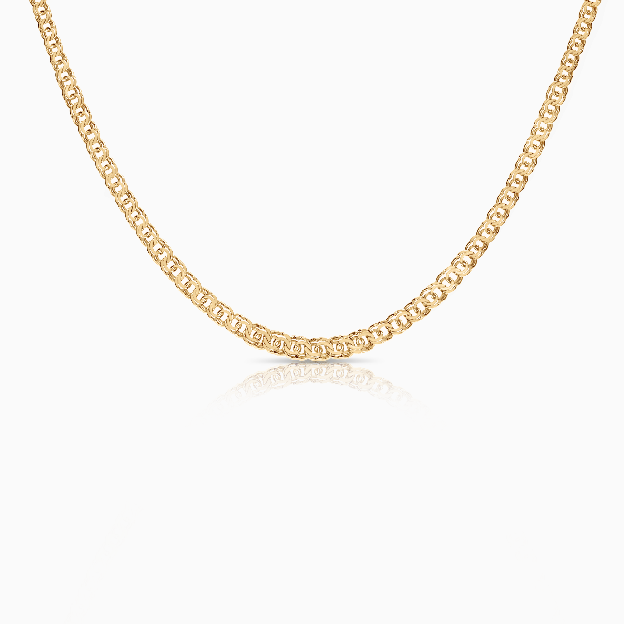 Bismarck necklace 9.10g 18K gold