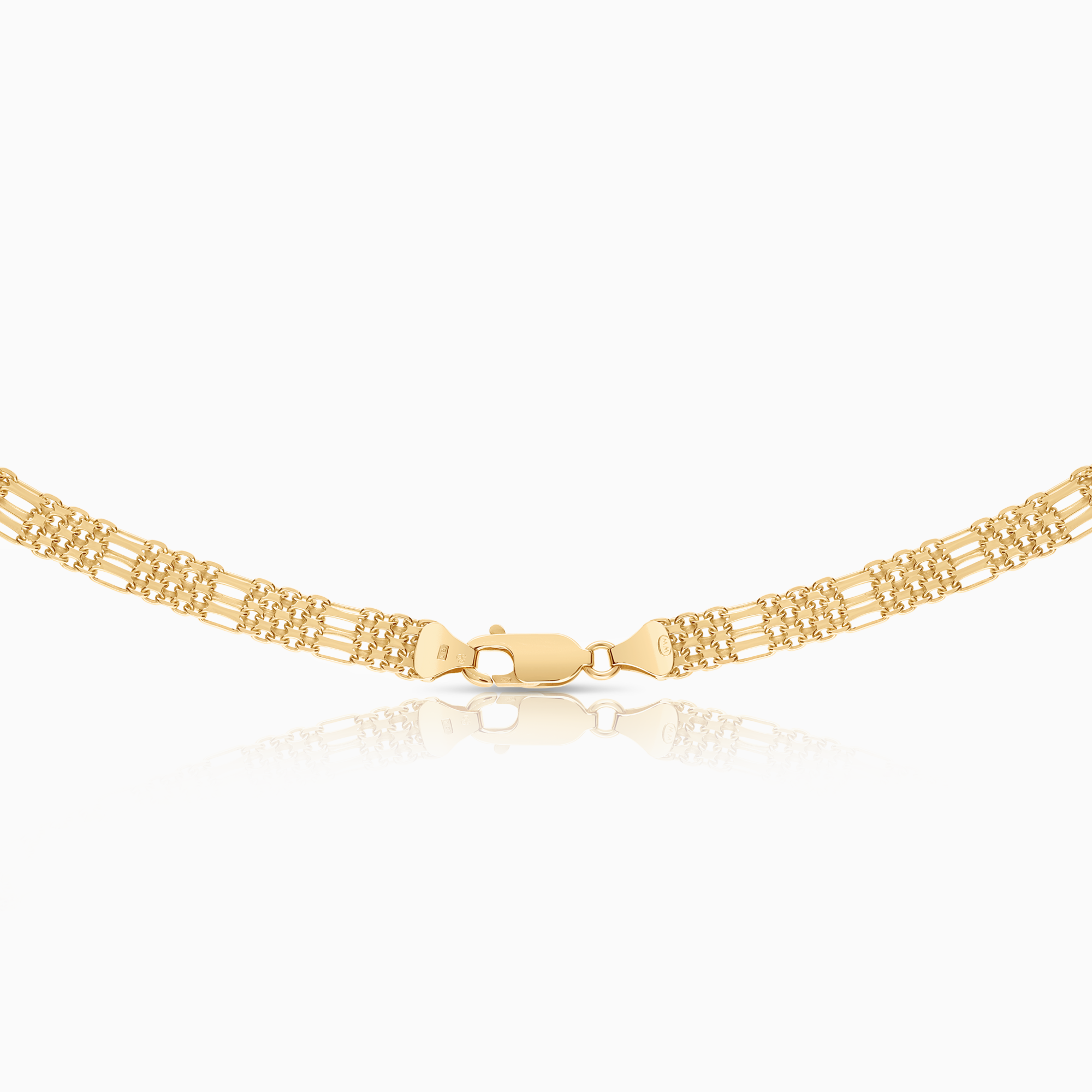 X-länk halsband 18,29g 18K guld
