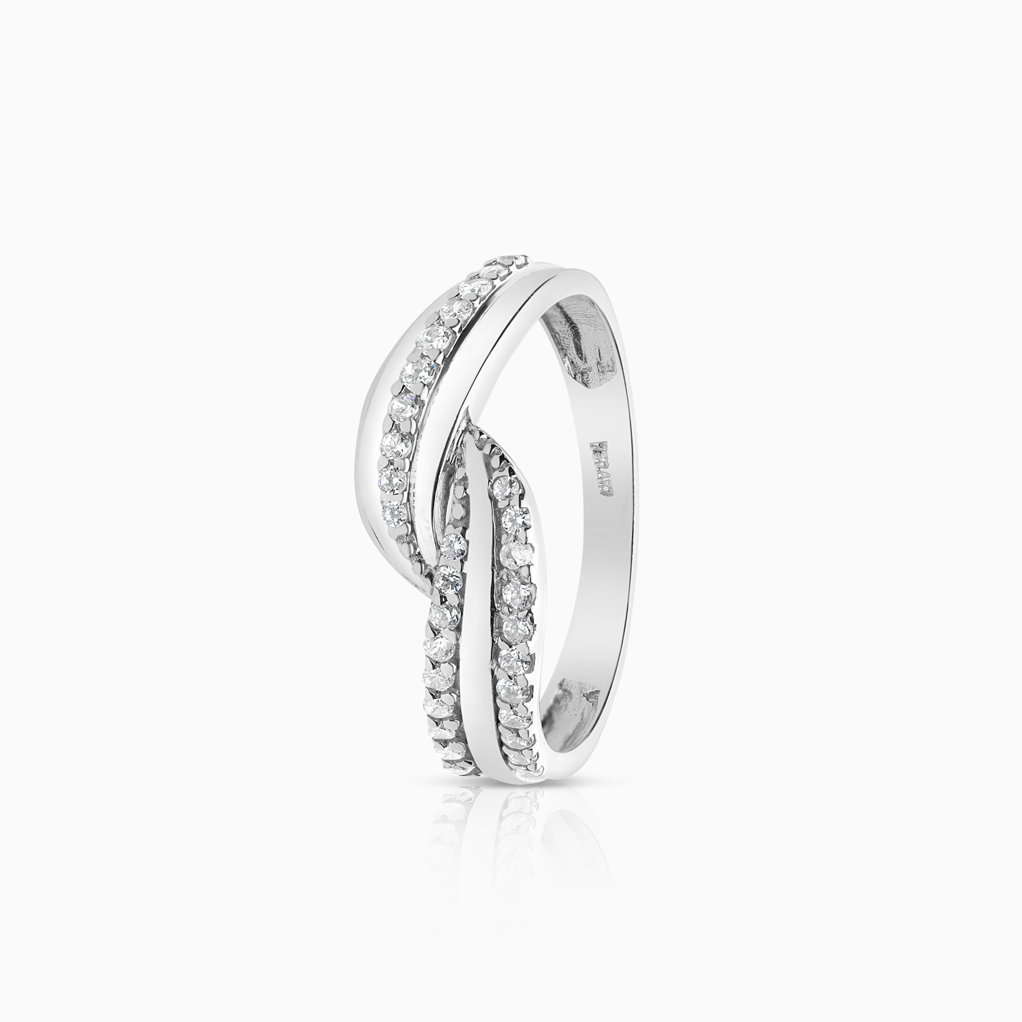 Guldring 2,25g 18K vitguld