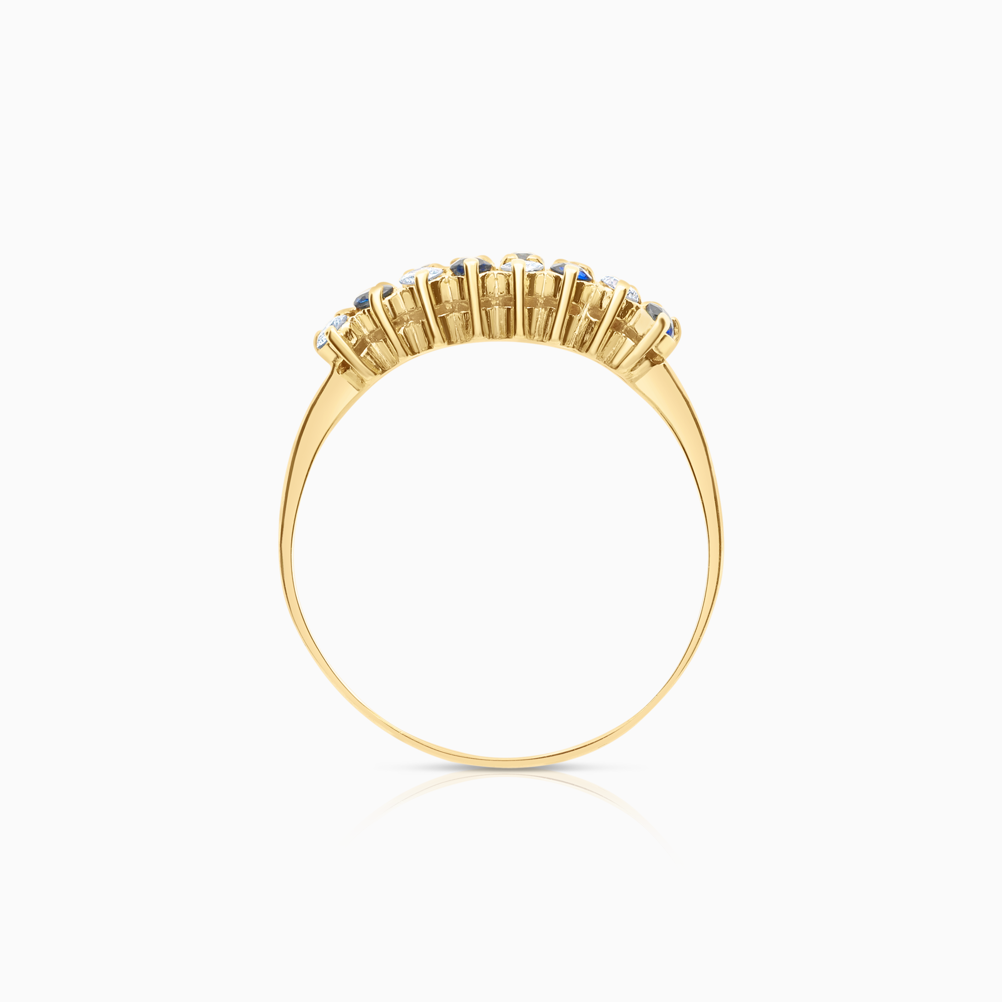 Diamantring 0,24ct 18K gulguld