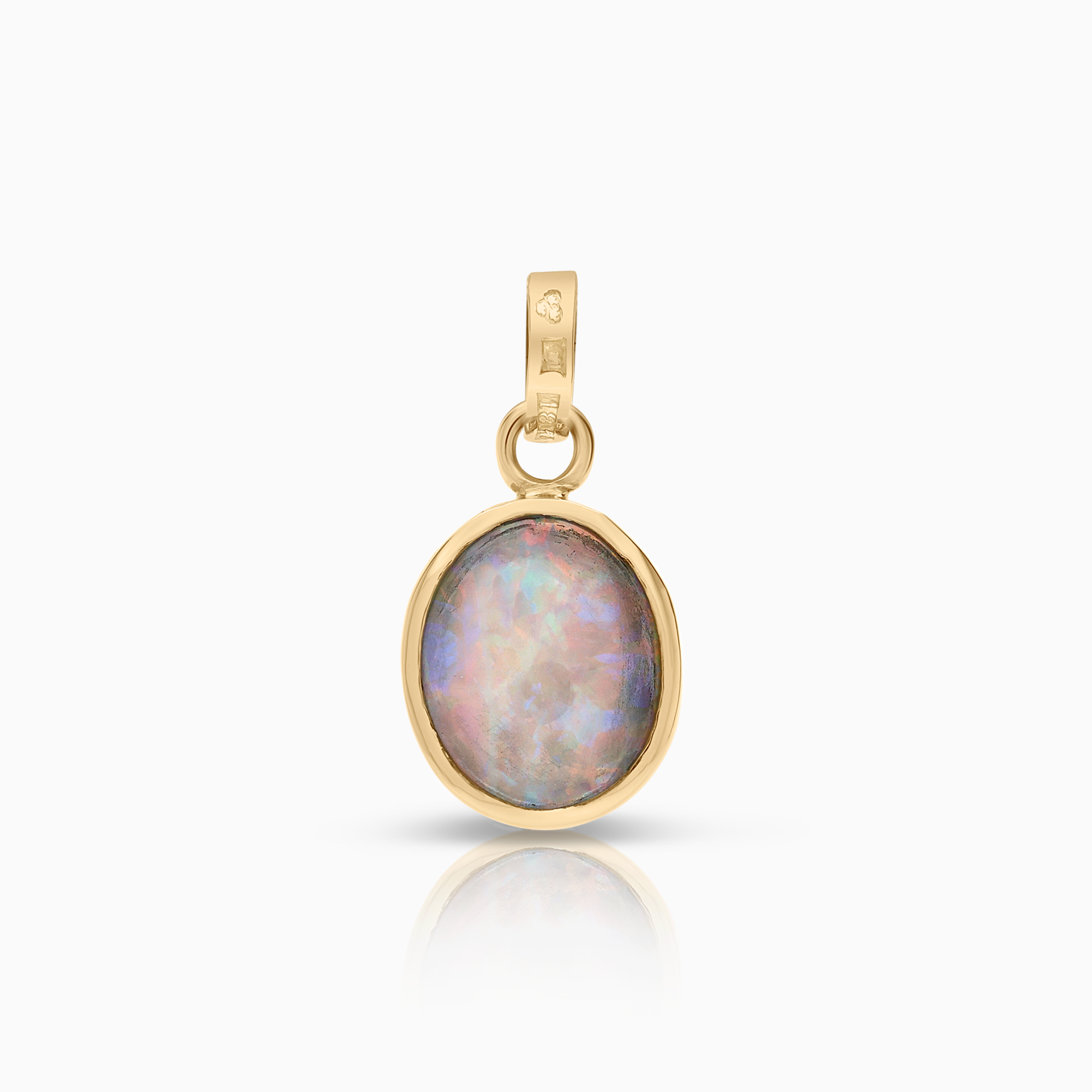 Hängsmycke med opal 1,77g 18K guld