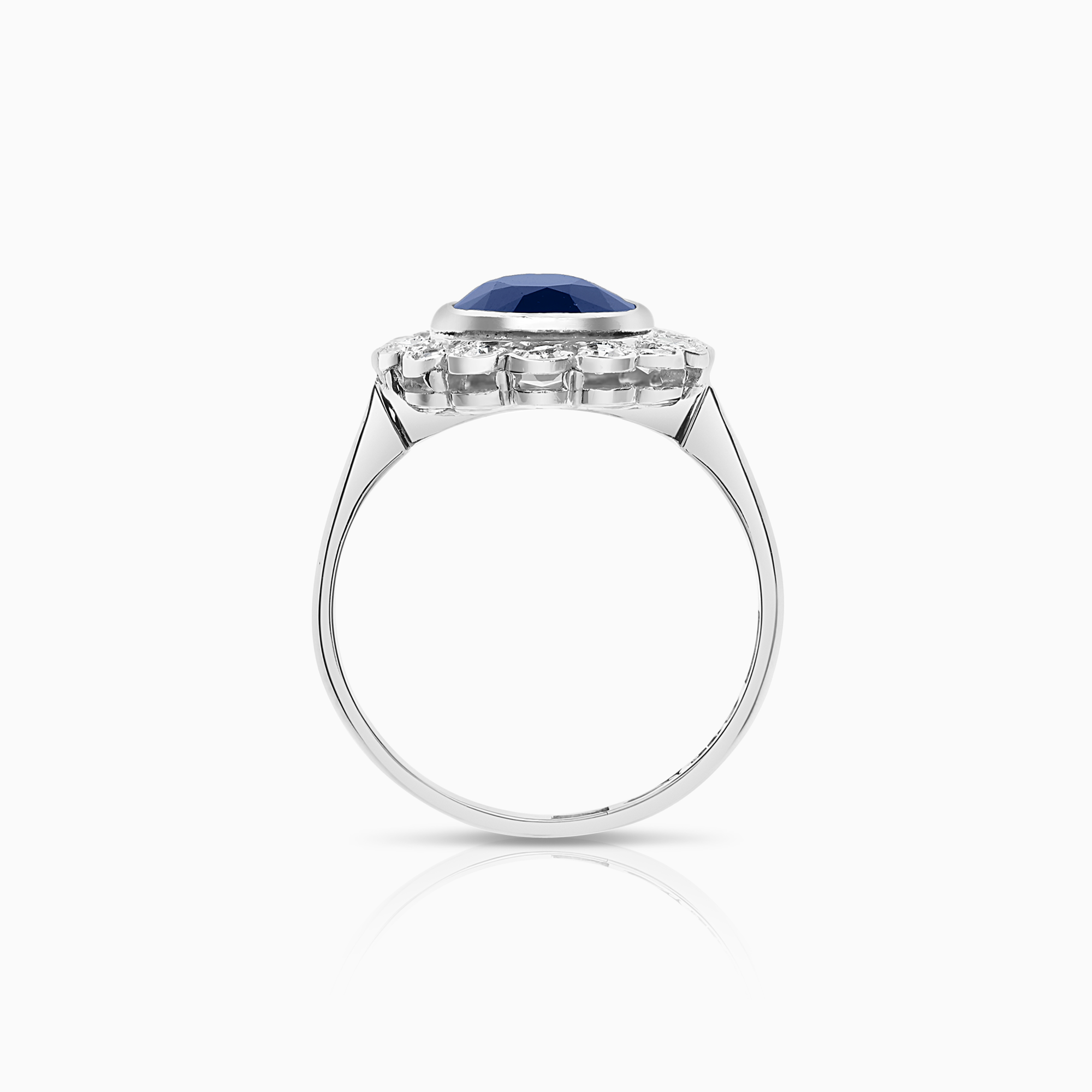 Carmosé ring 0,40ct 18K vitguld