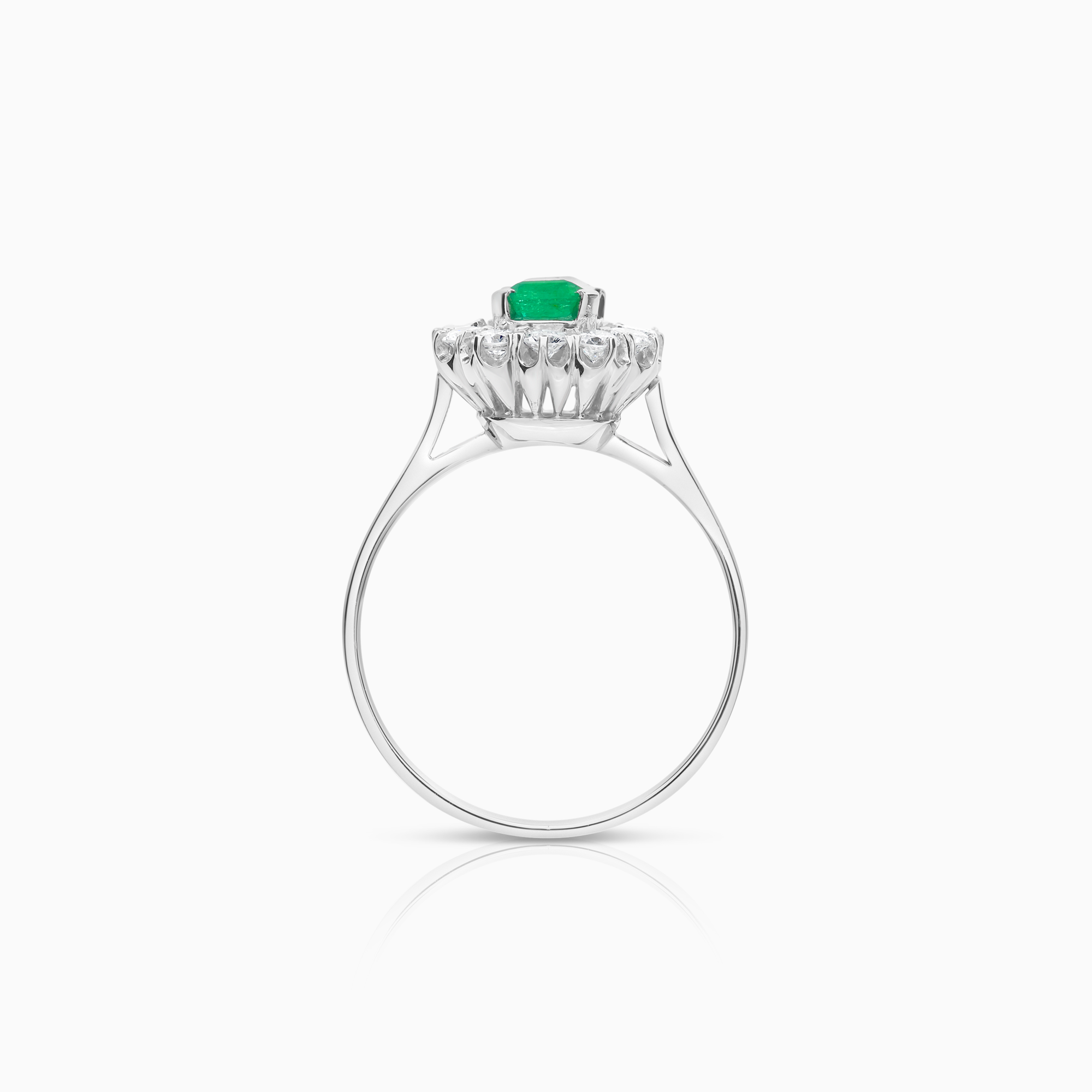 Carmosé ring 0,60ct 18K vitguld
