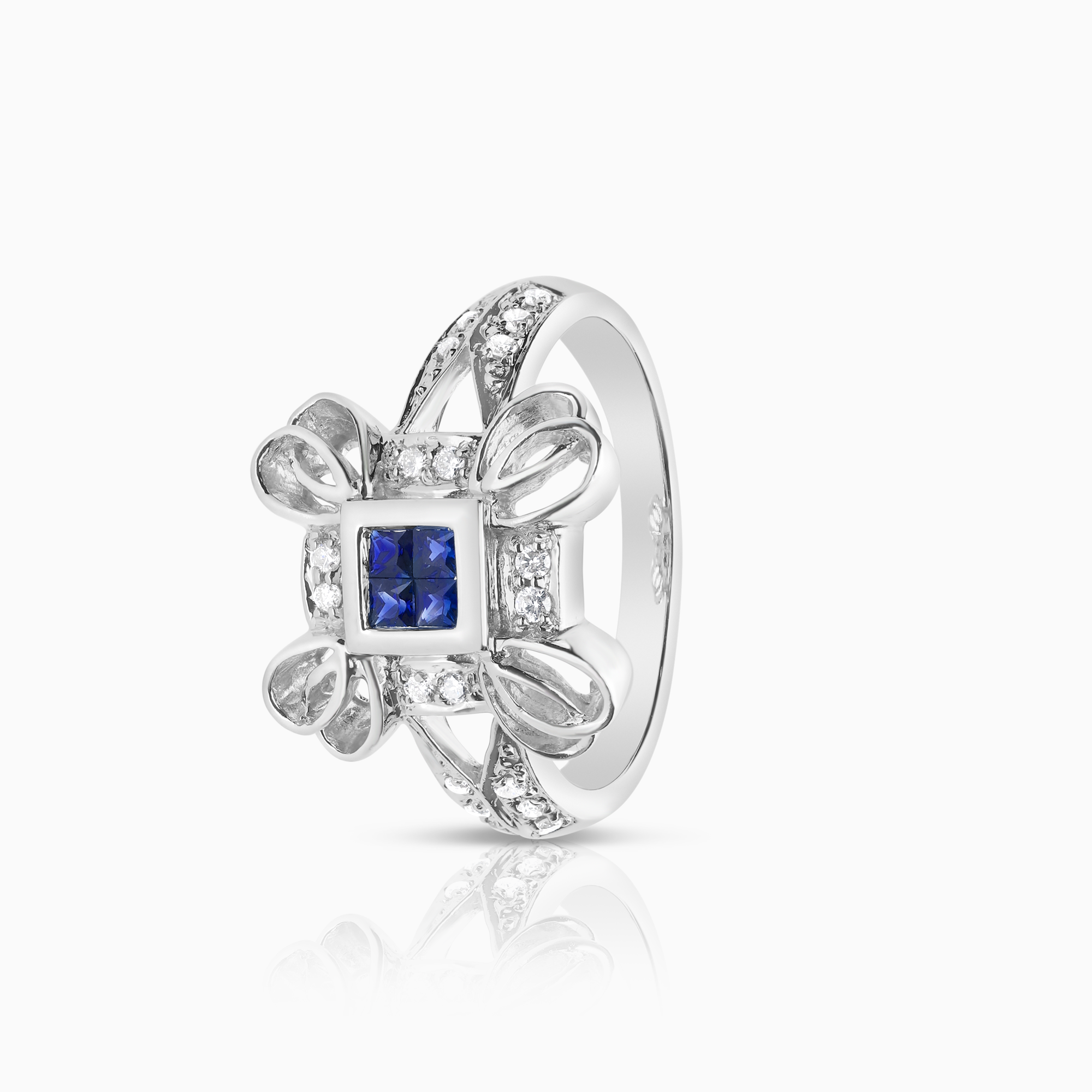 Diamantring 0,20ct 14K vitguld