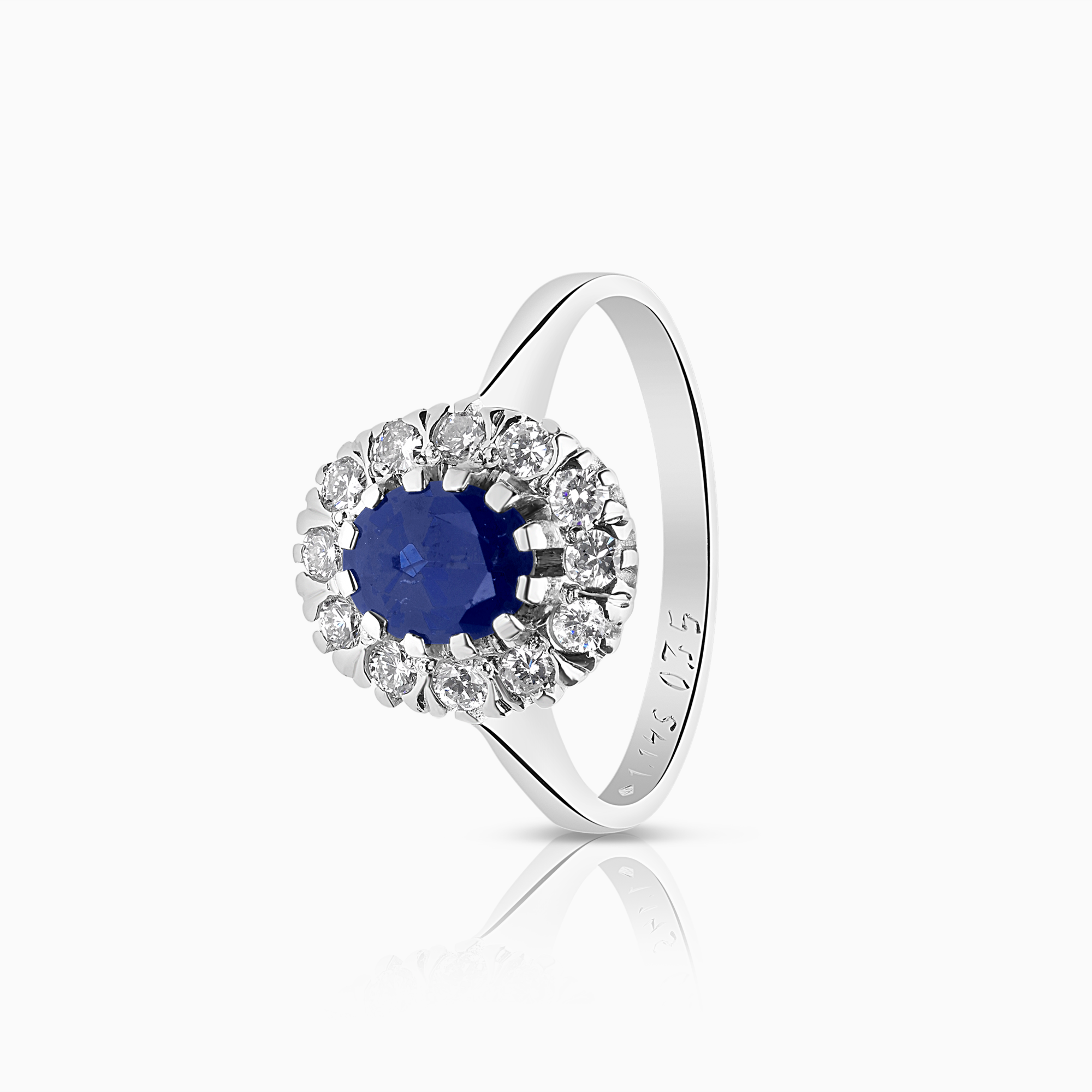 Carmosé ring 0,35ct 18K vitguld