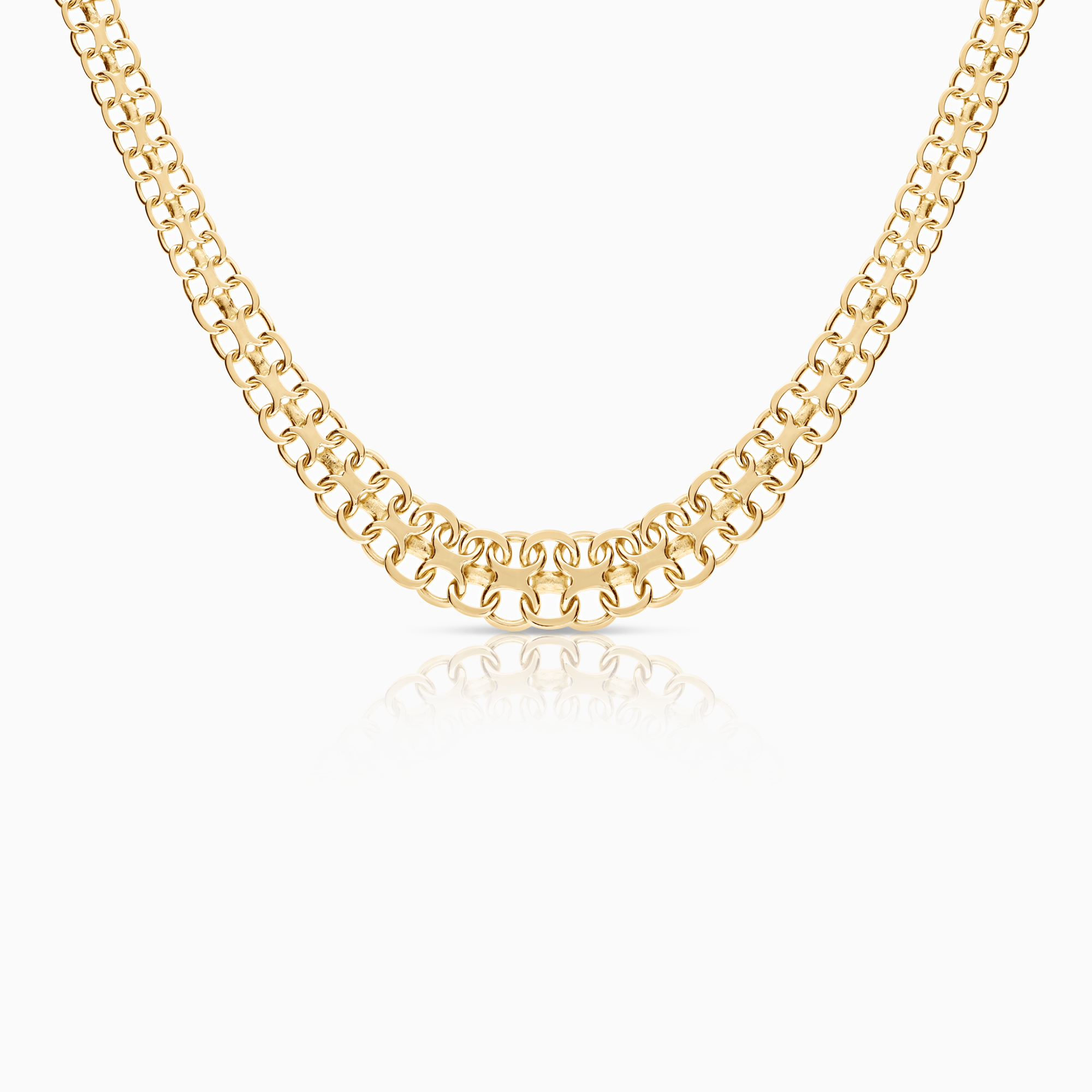 X-länk halsband 28,15g 18K guld