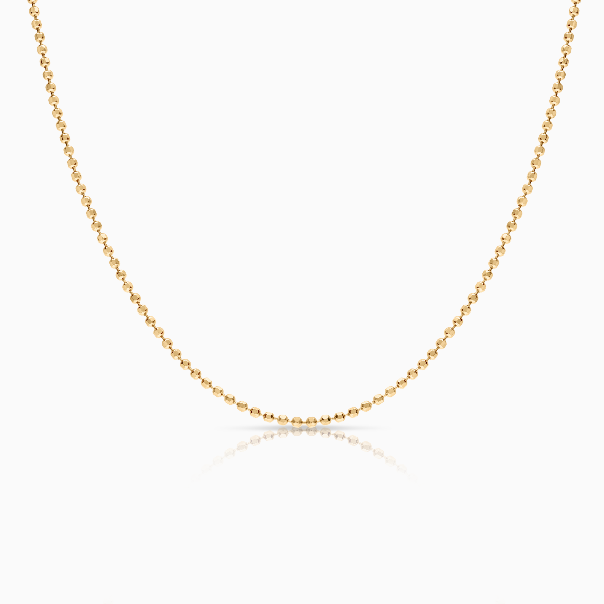 Kullänk halsband 6,75g 18K guld