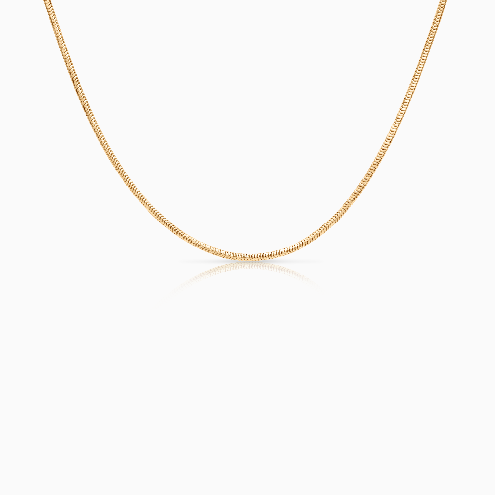 Ormlänk halsband 5,13g 18K guld