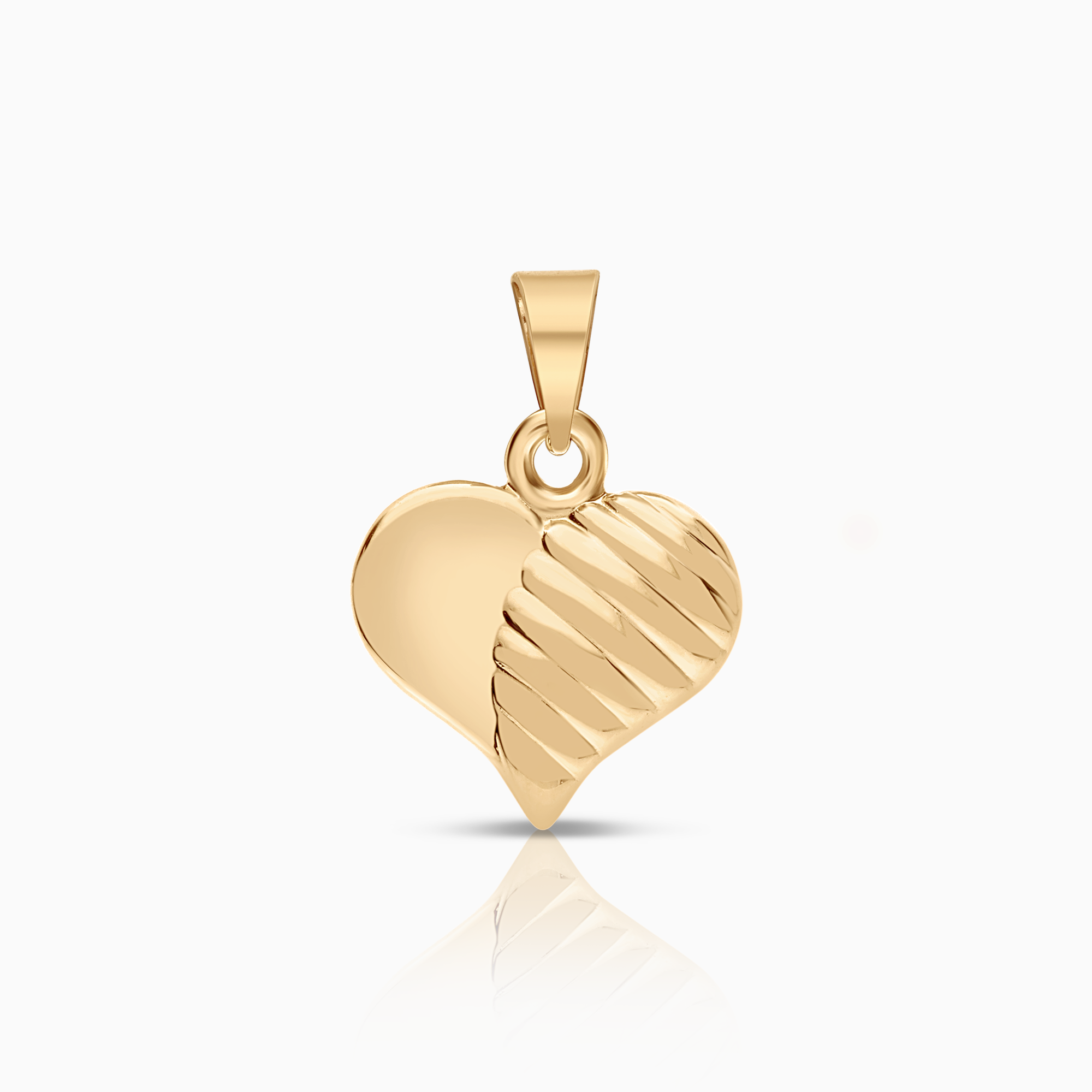 Guld hänge hjärta 0,32g 18K guld.