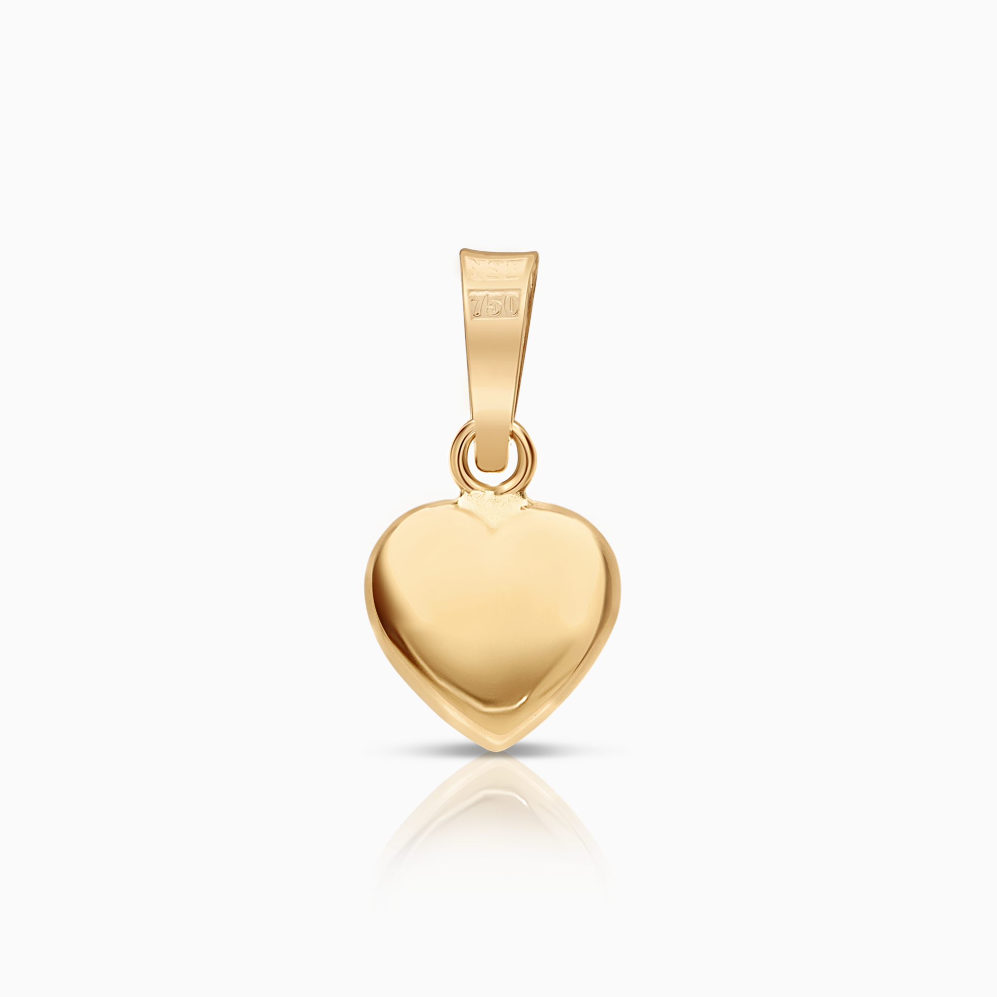 Guldhänge hjärta 1,70g 18K guld.