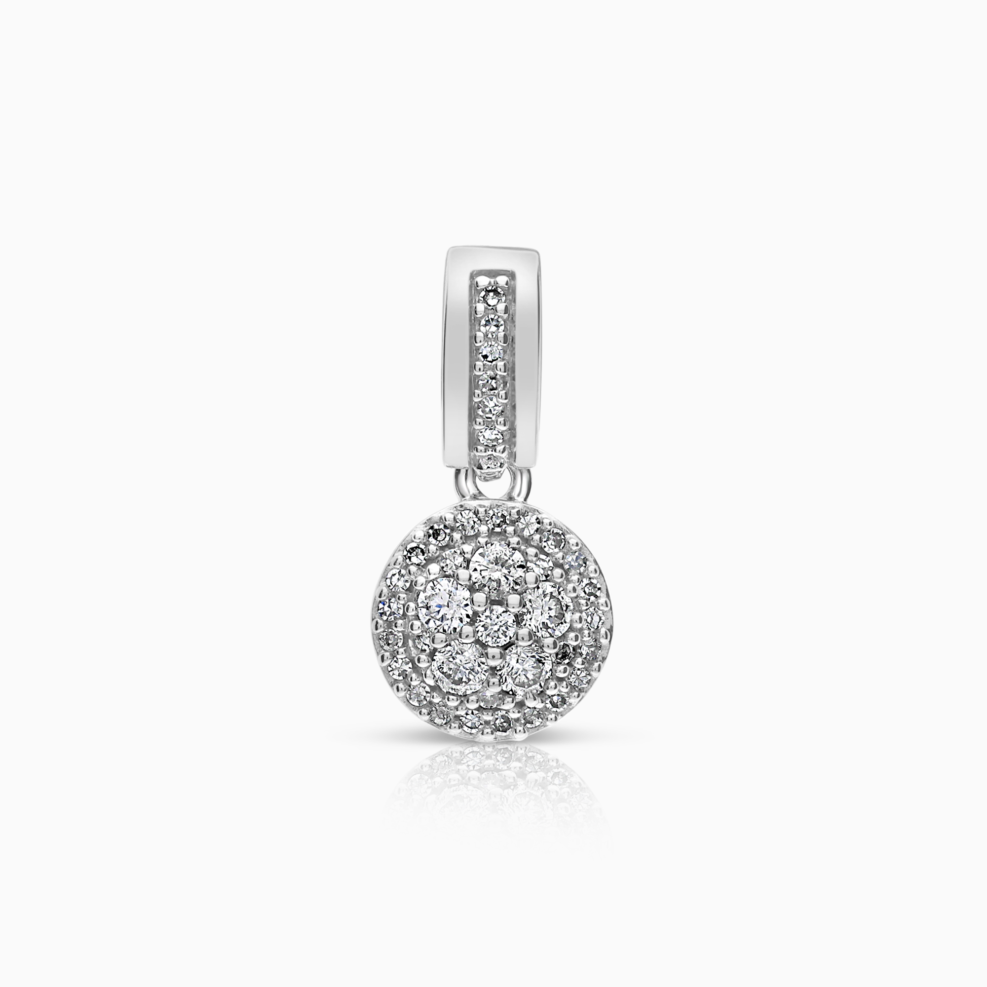 Diamanthänge 0,13ct 18K vitguld