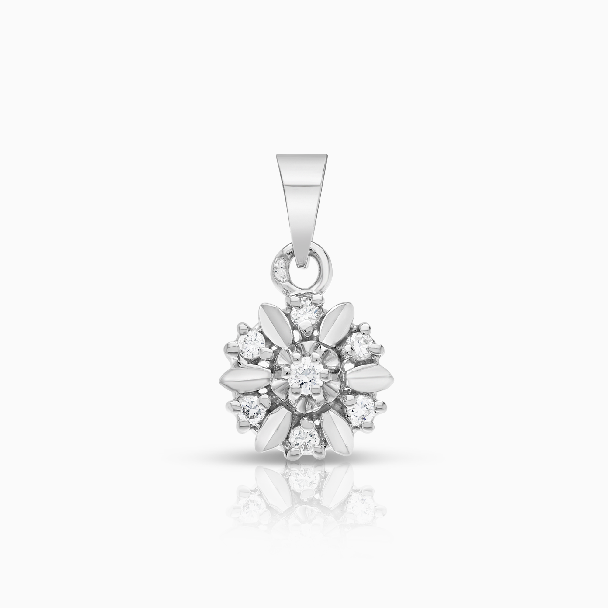 Diamanthänge 0,11ct 18K vitguld