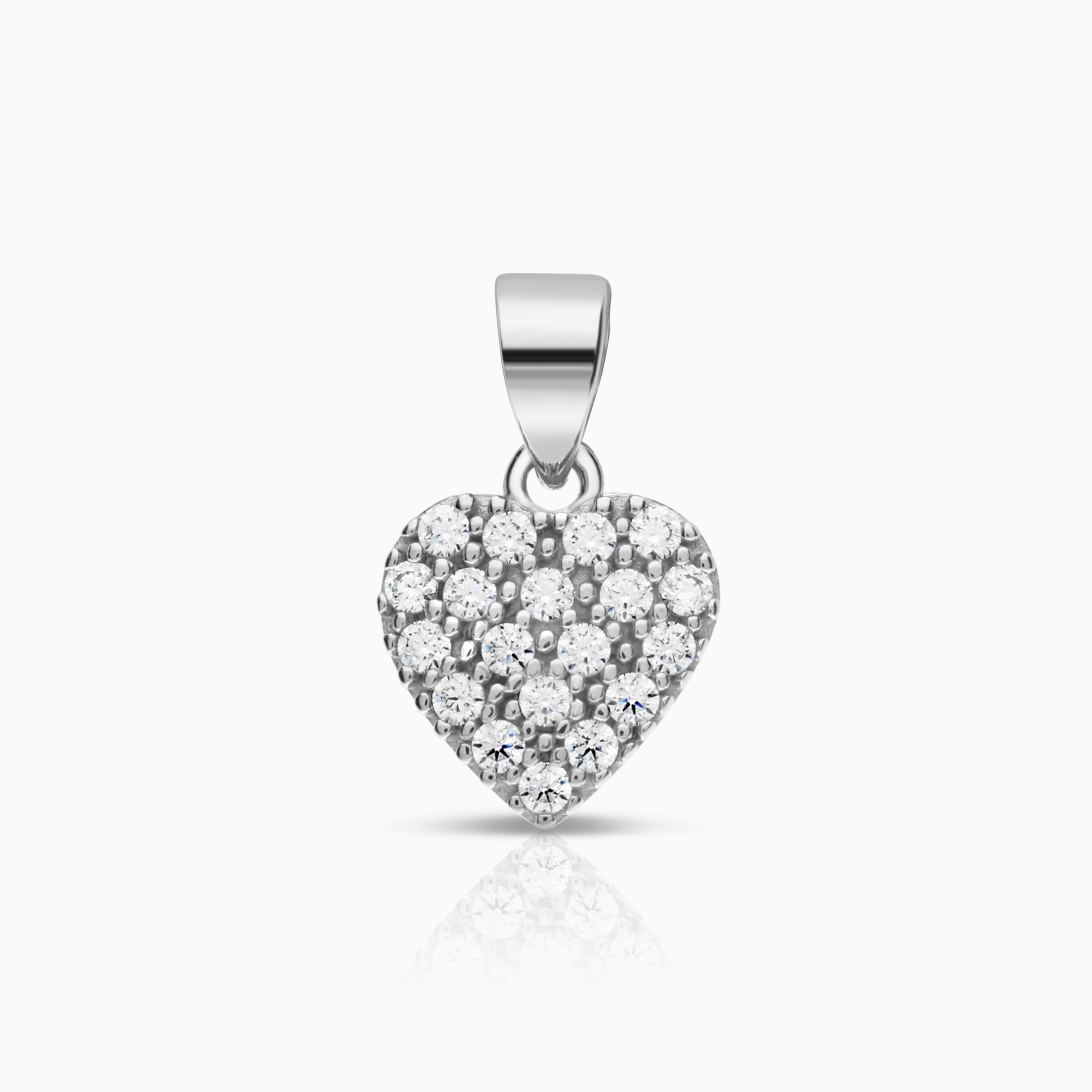 Hjärthänge 1,45g 18K vitguld