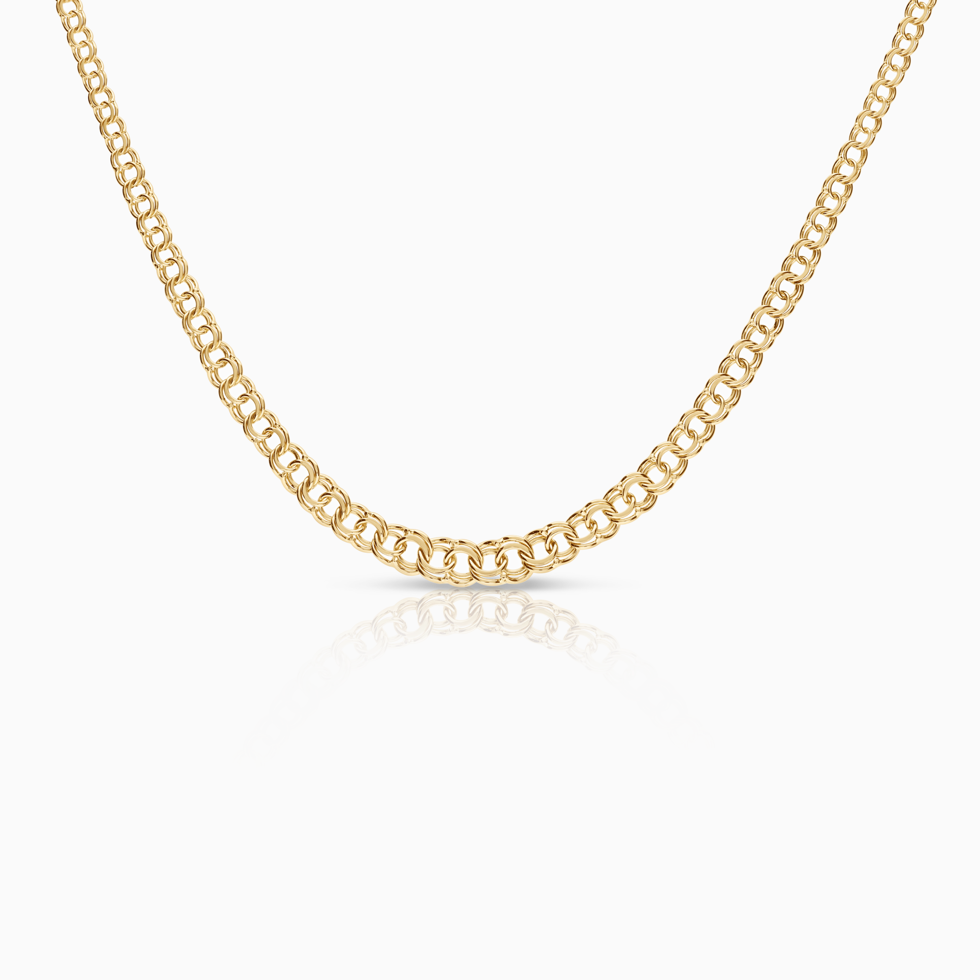 Bismarck necklace 10.13g 18K gold