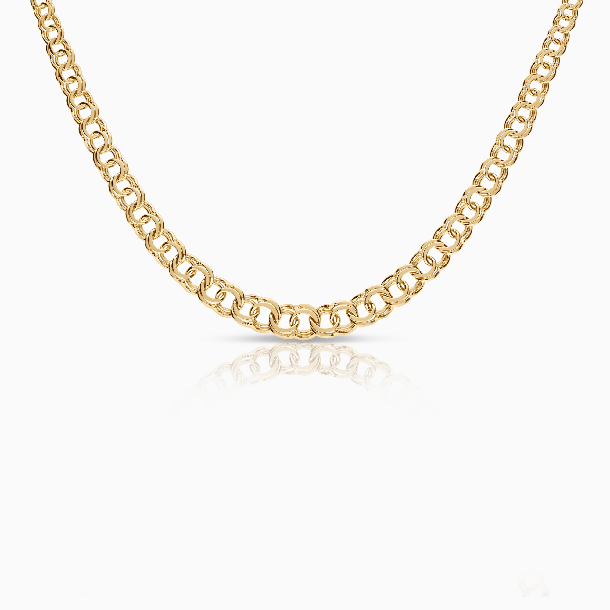 Bismarck necklace 18.44g 18K gold