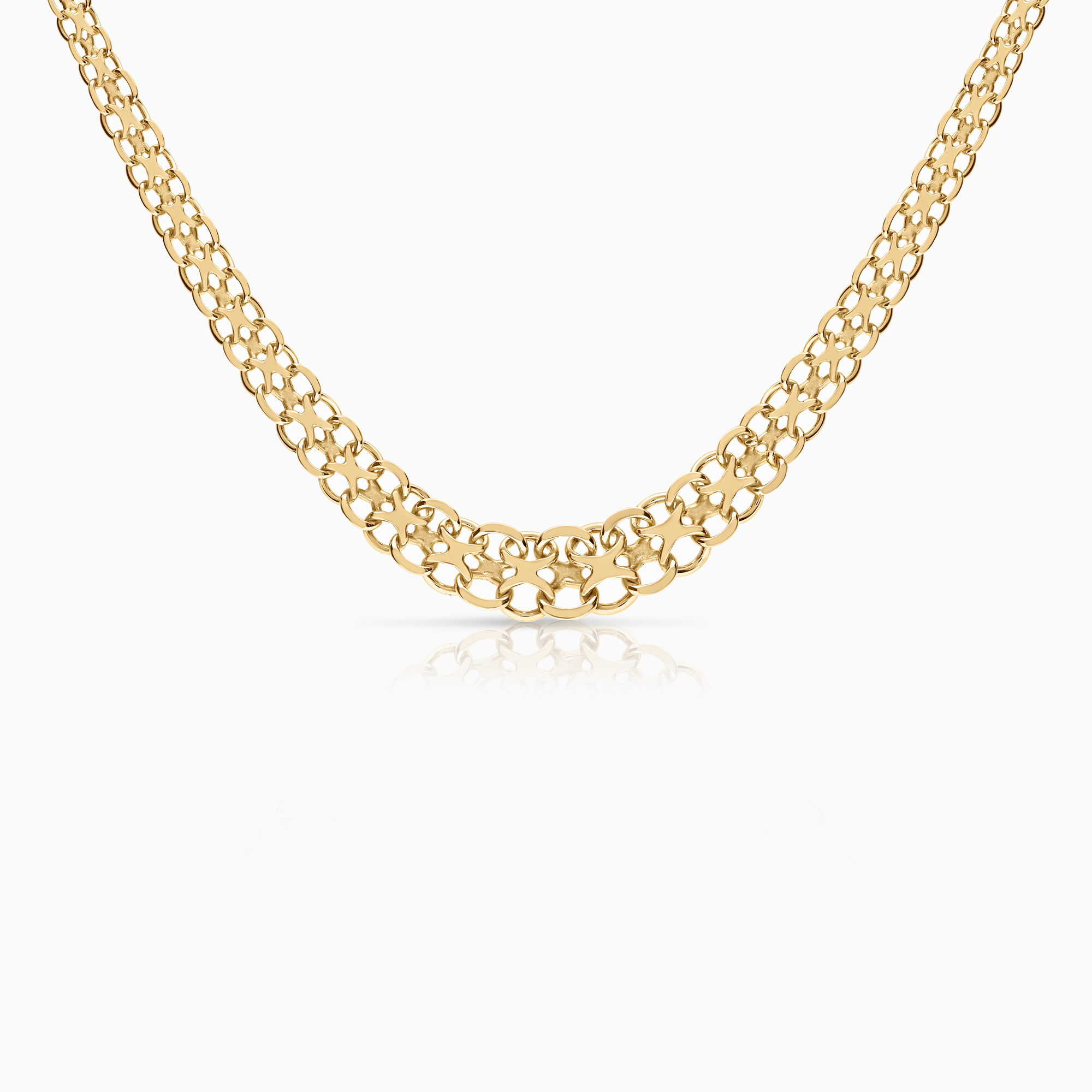 X-länk halsband 23,91g 18K guld