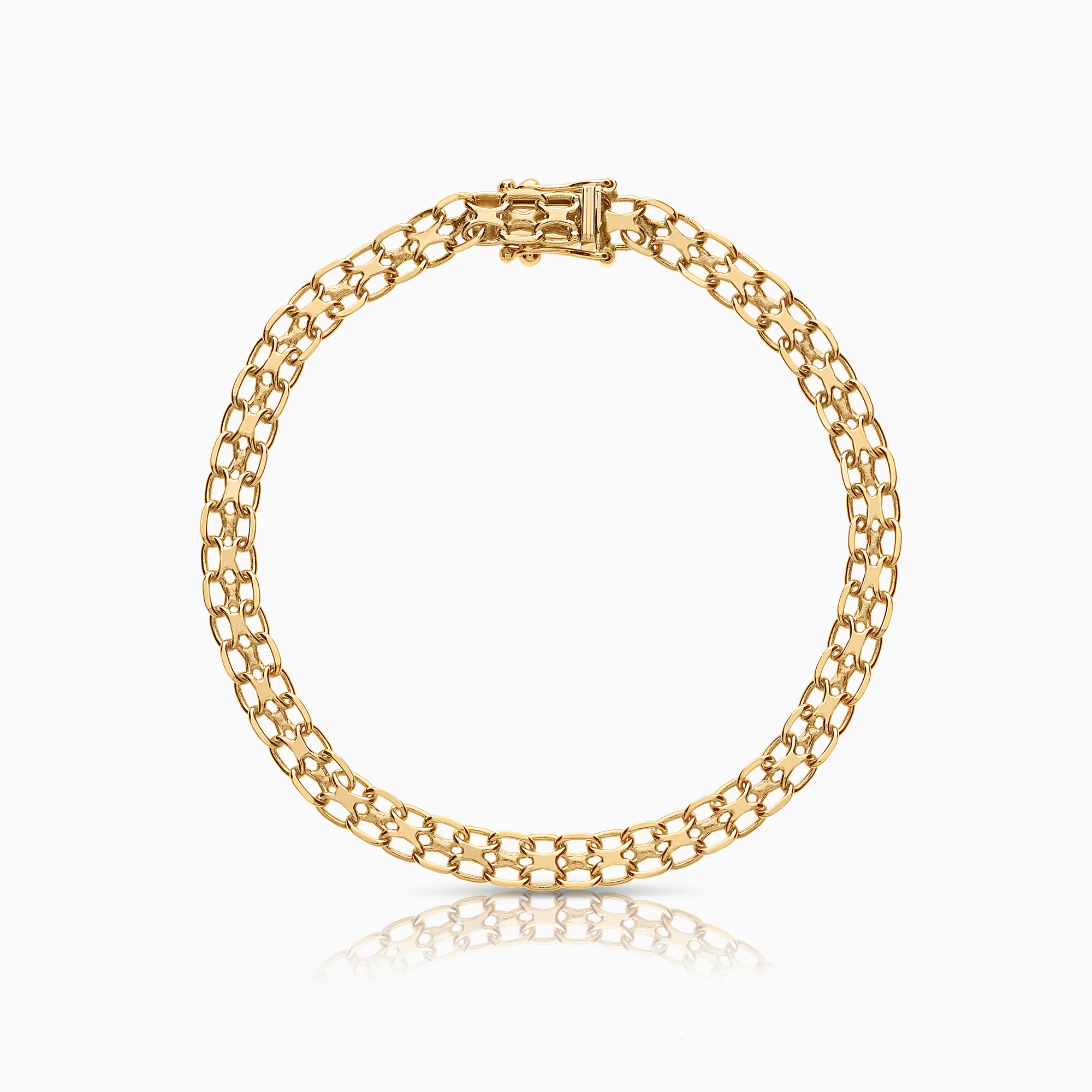 X-länk armband 7,26g 18K guld