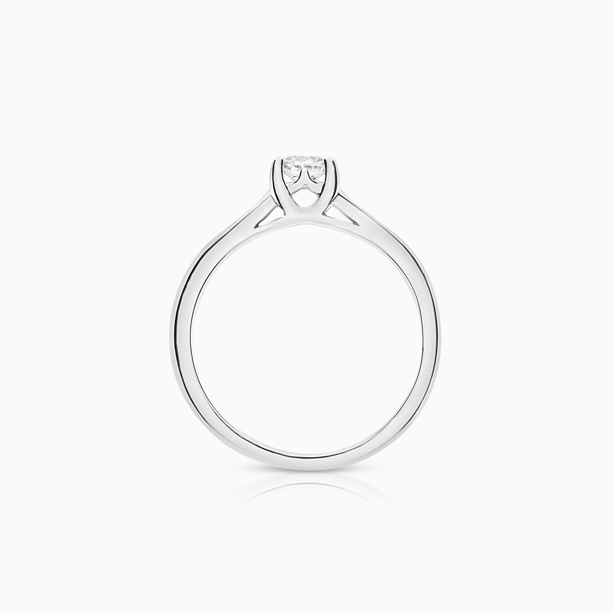Solitärring 0,25ct 950 Platina
