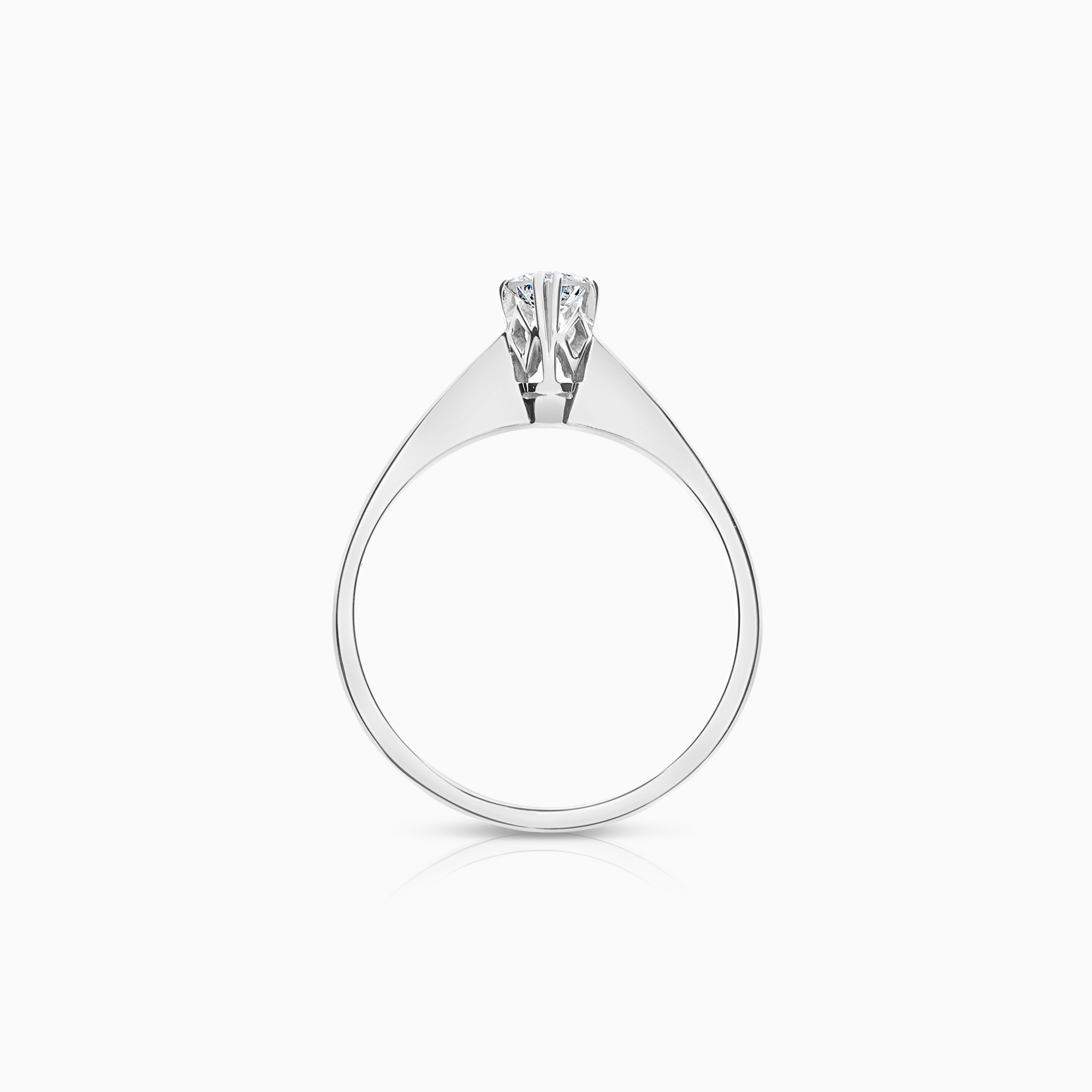 Solitärring 0,22ct 18K vitguld