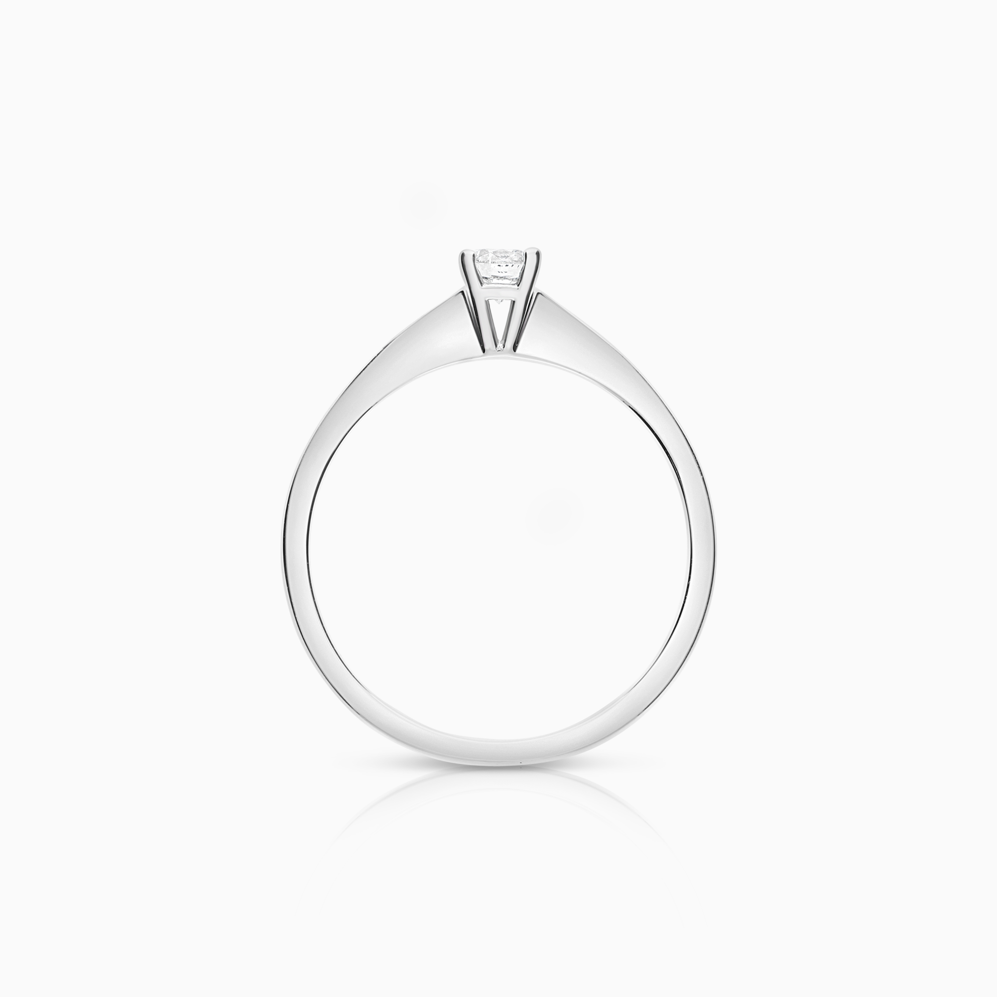 Solitärring 0,21ct 18K vitguld