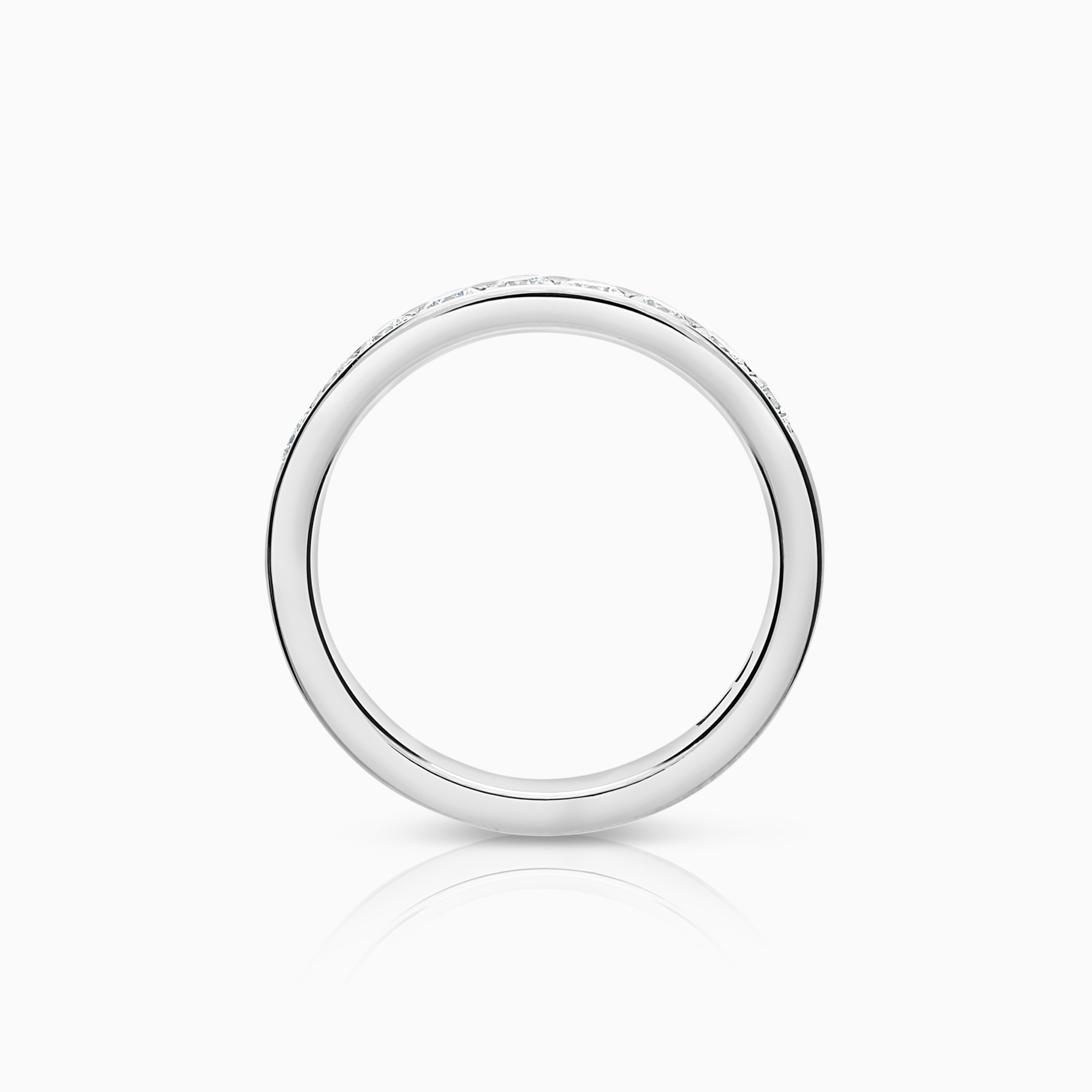 Alliansring 0,53ct 18K vitguld