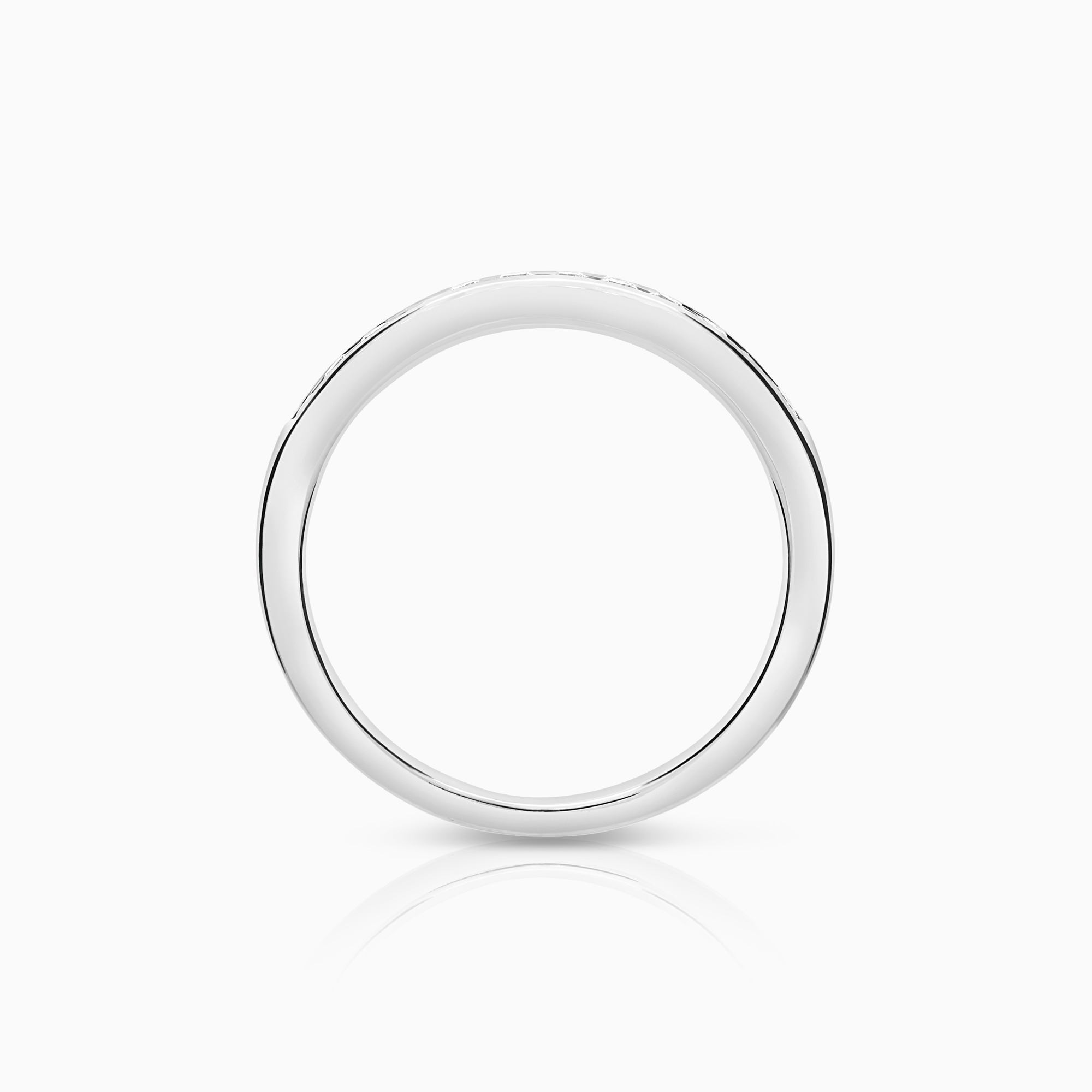 Alliansring 0,25ct 18K vitguld