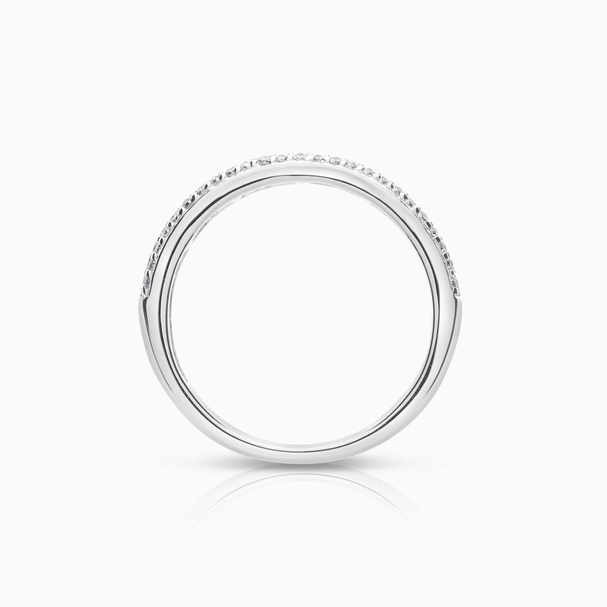 Diamantring 0,67ct 18K vitguld