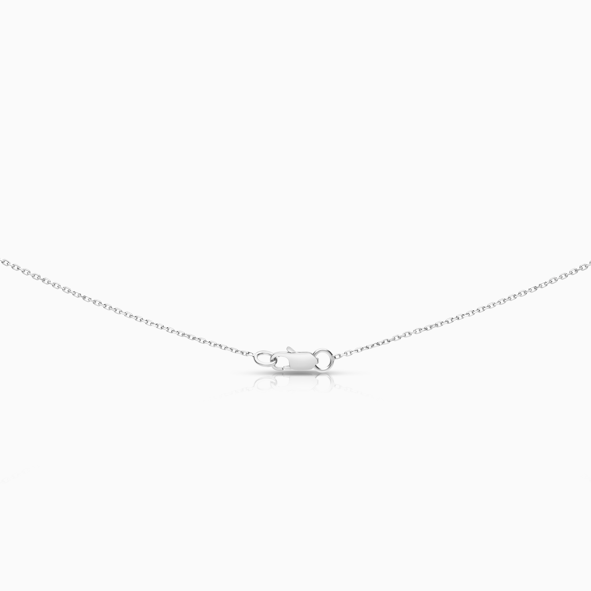 Halsband med diamanthänge 0,15ct 18K vitguld