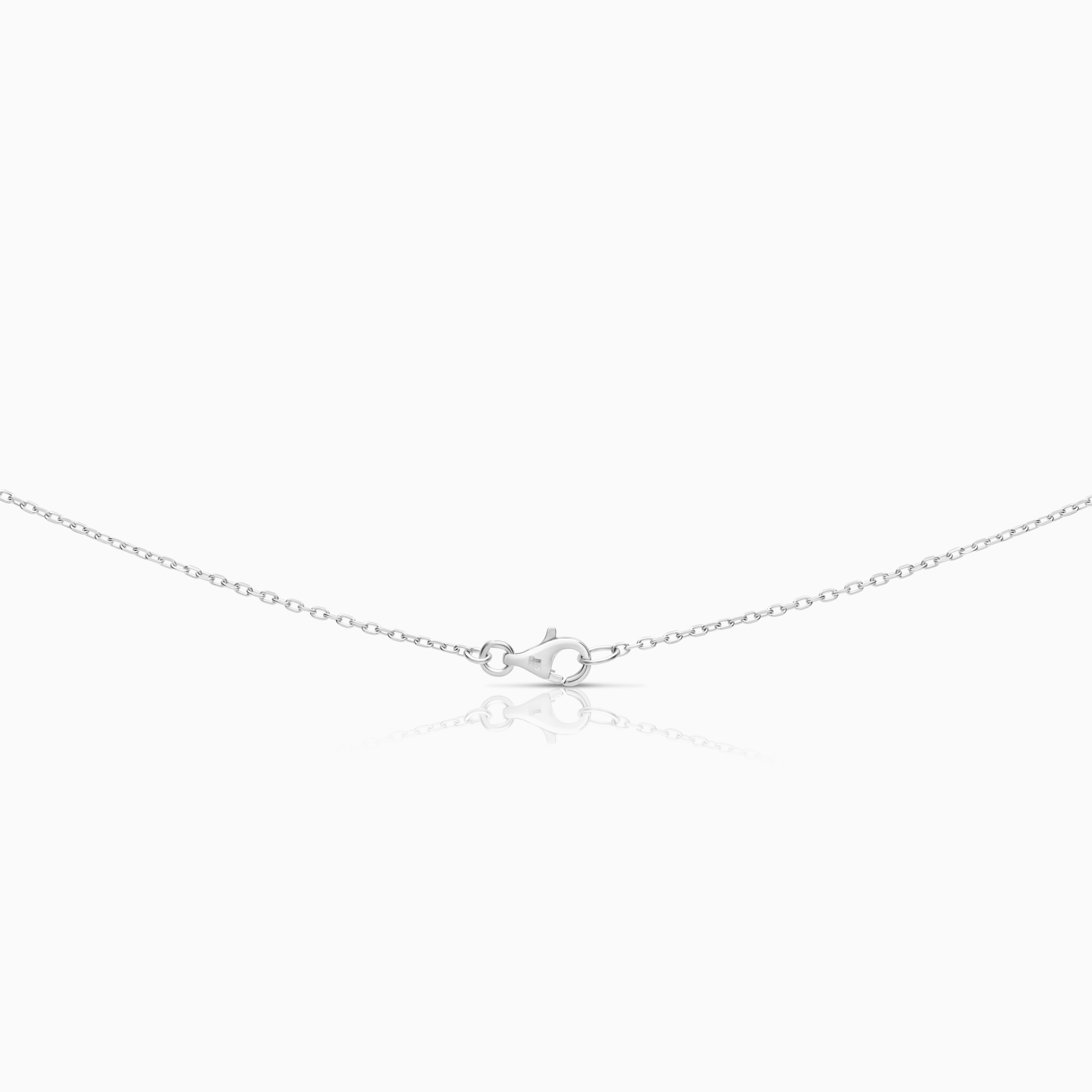 Halsband med diamanthänge 0,76ct 18K vitguld
