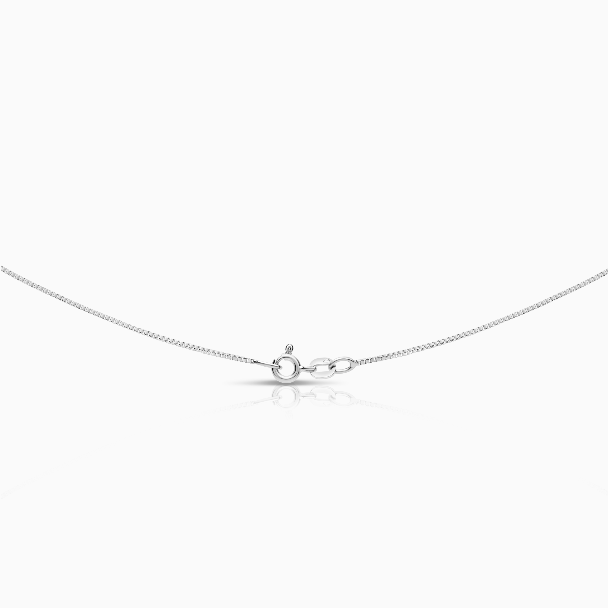 Halsband med hänge 0,14ct 18K vitguld