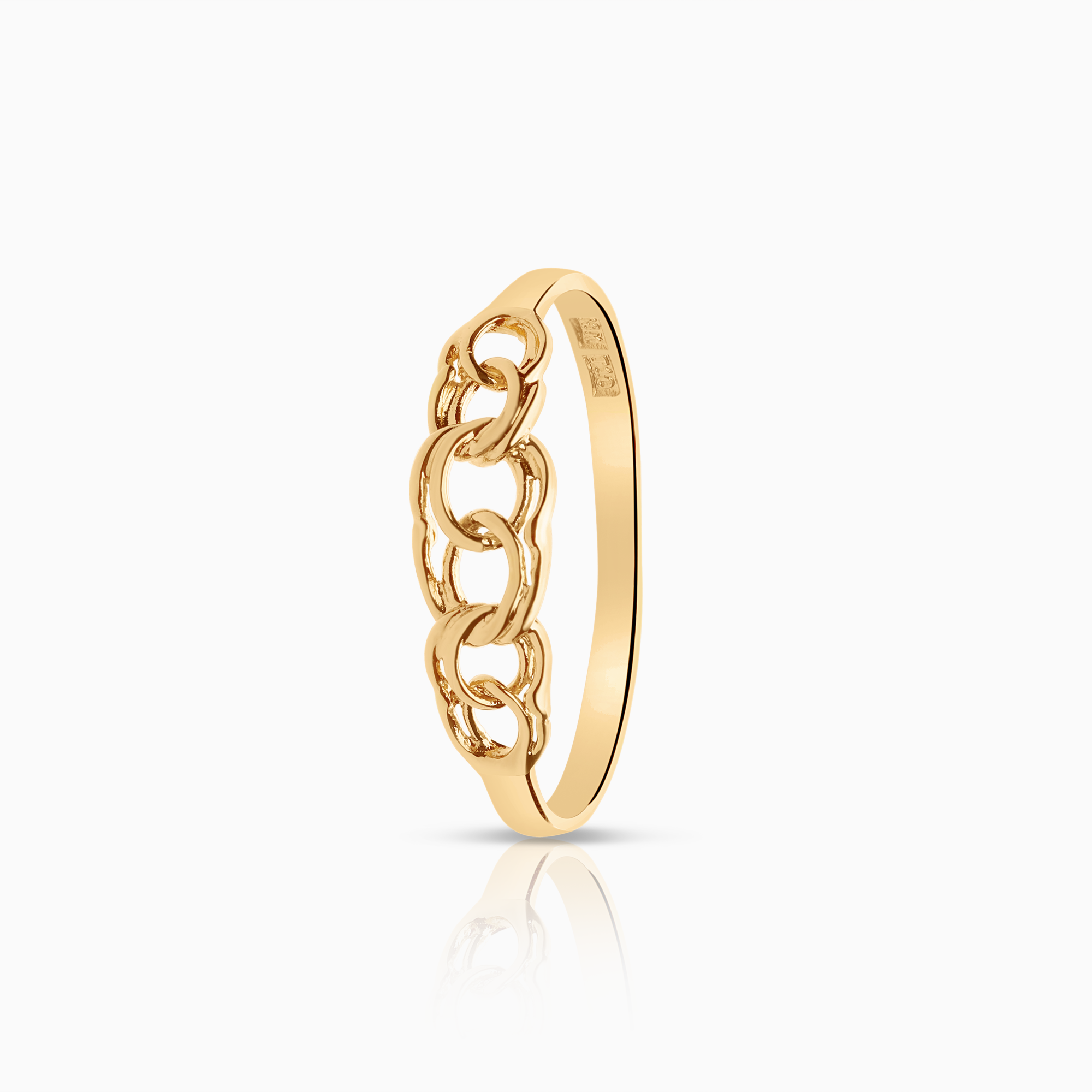 Bismarckring 0,97g 18K guld