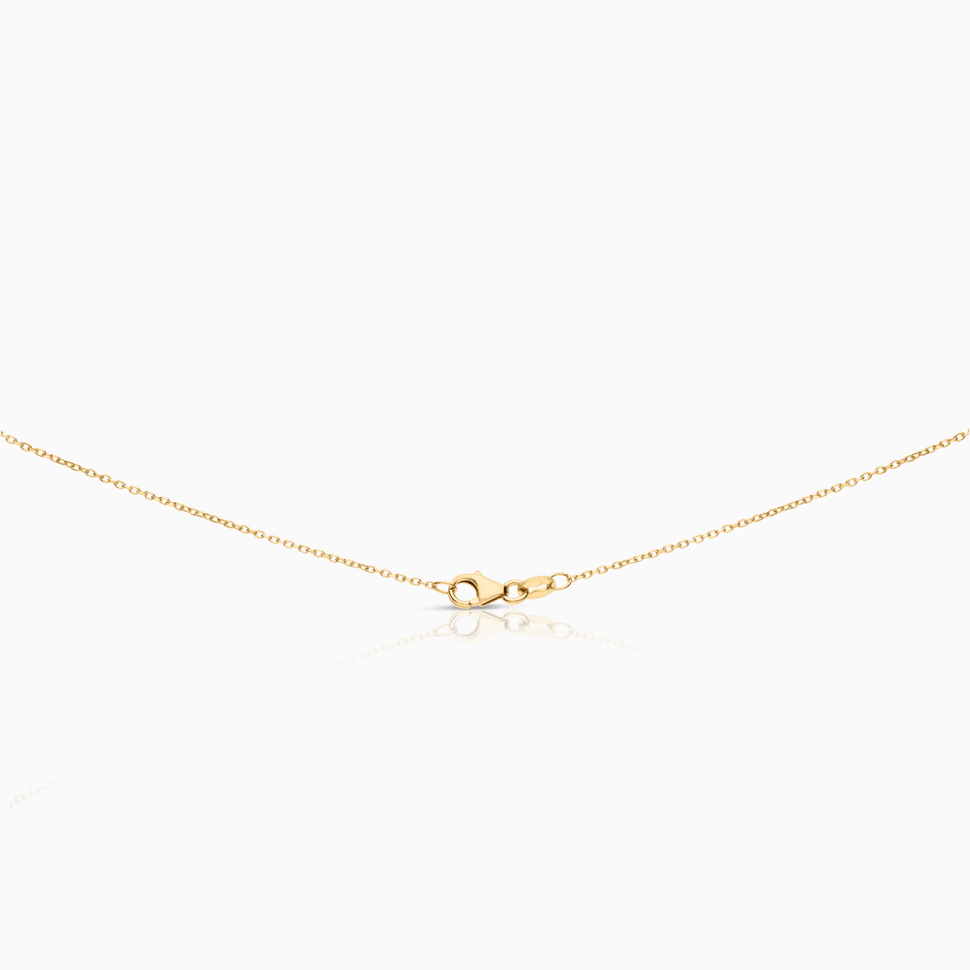 Halsband med hjärthänge 2,35g 18K guld