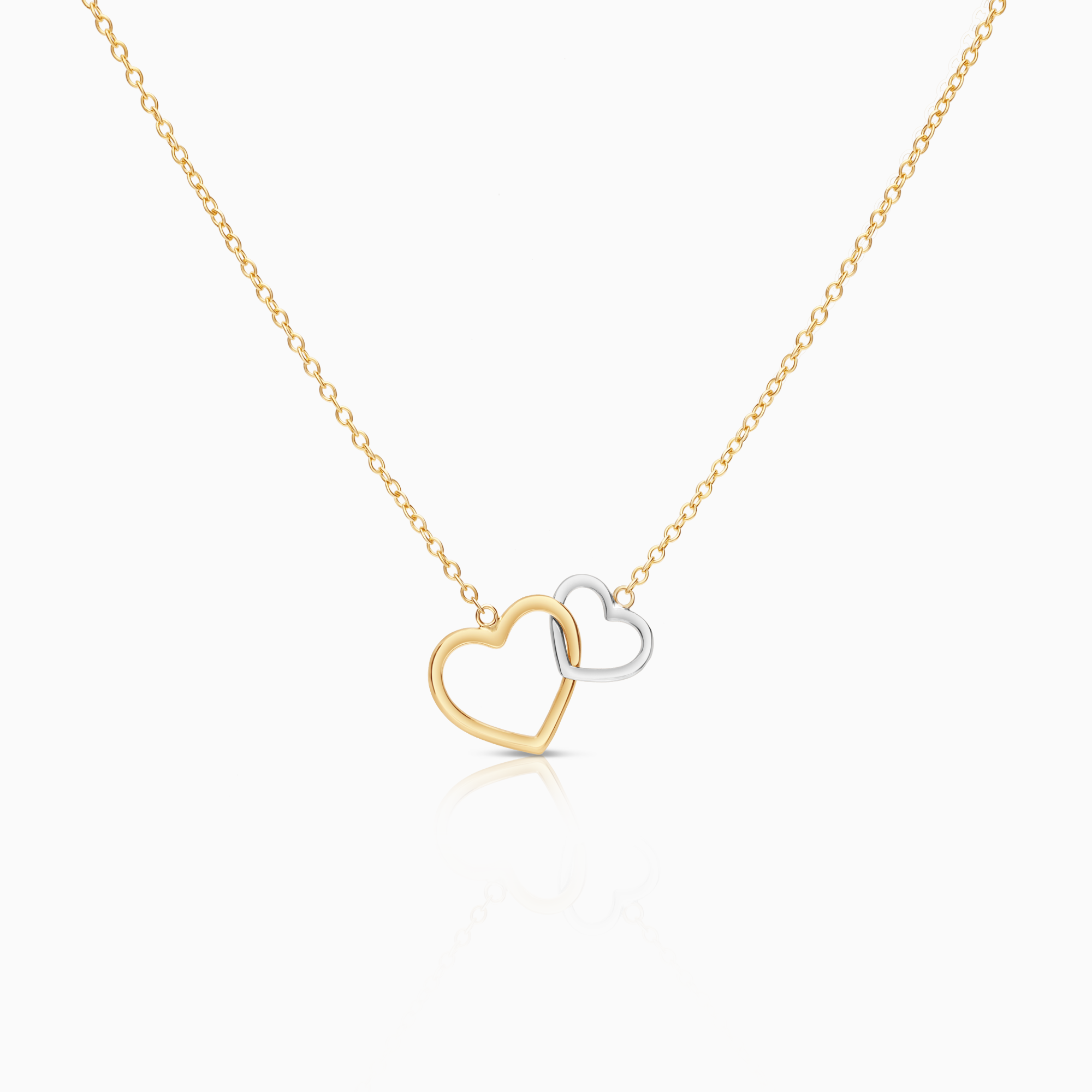 Halsband med hjärthänge 2,78g 18K guld