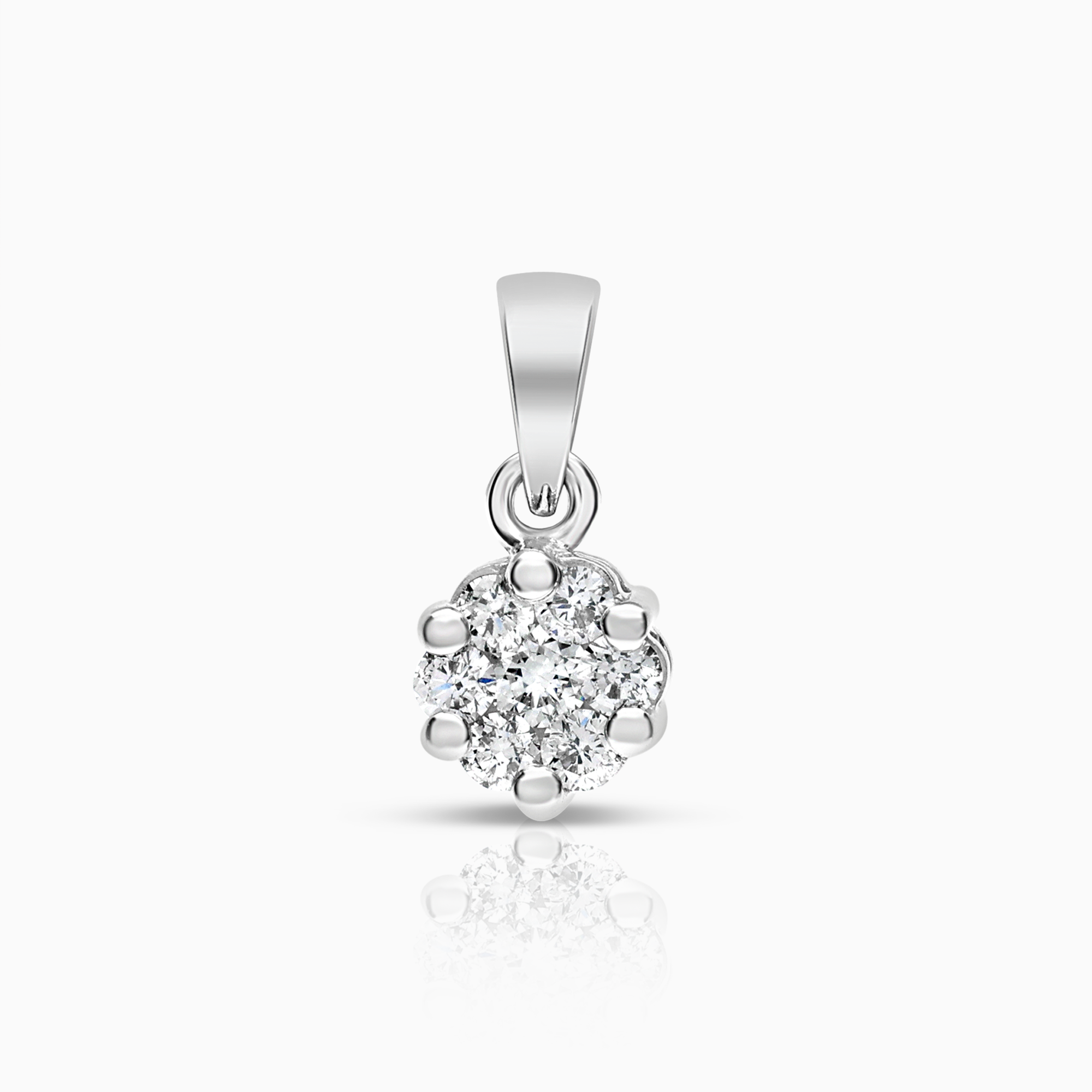 Diamanthänge 0,23ct 18K vitguld