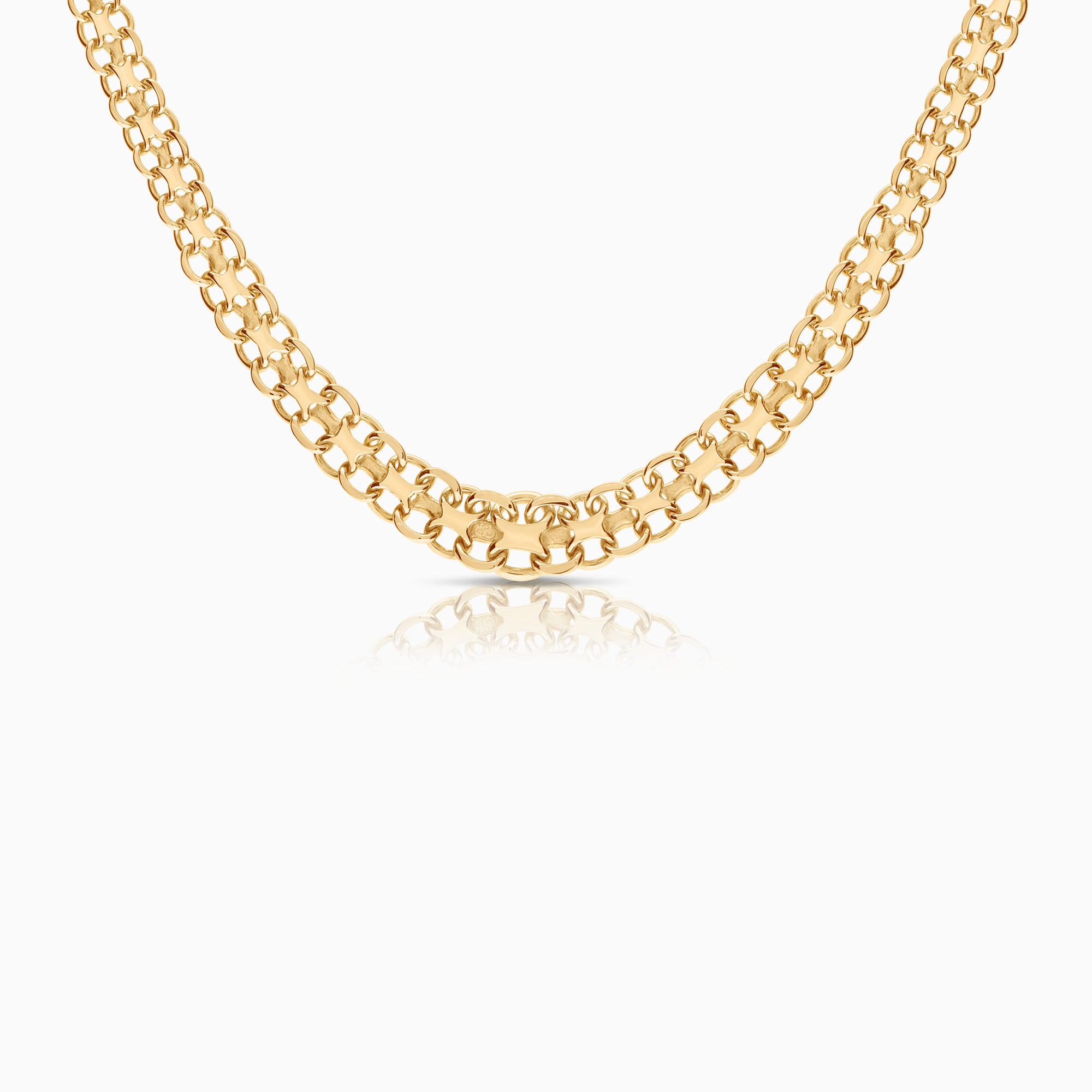 X-länk halsband 20,05g 18K guld