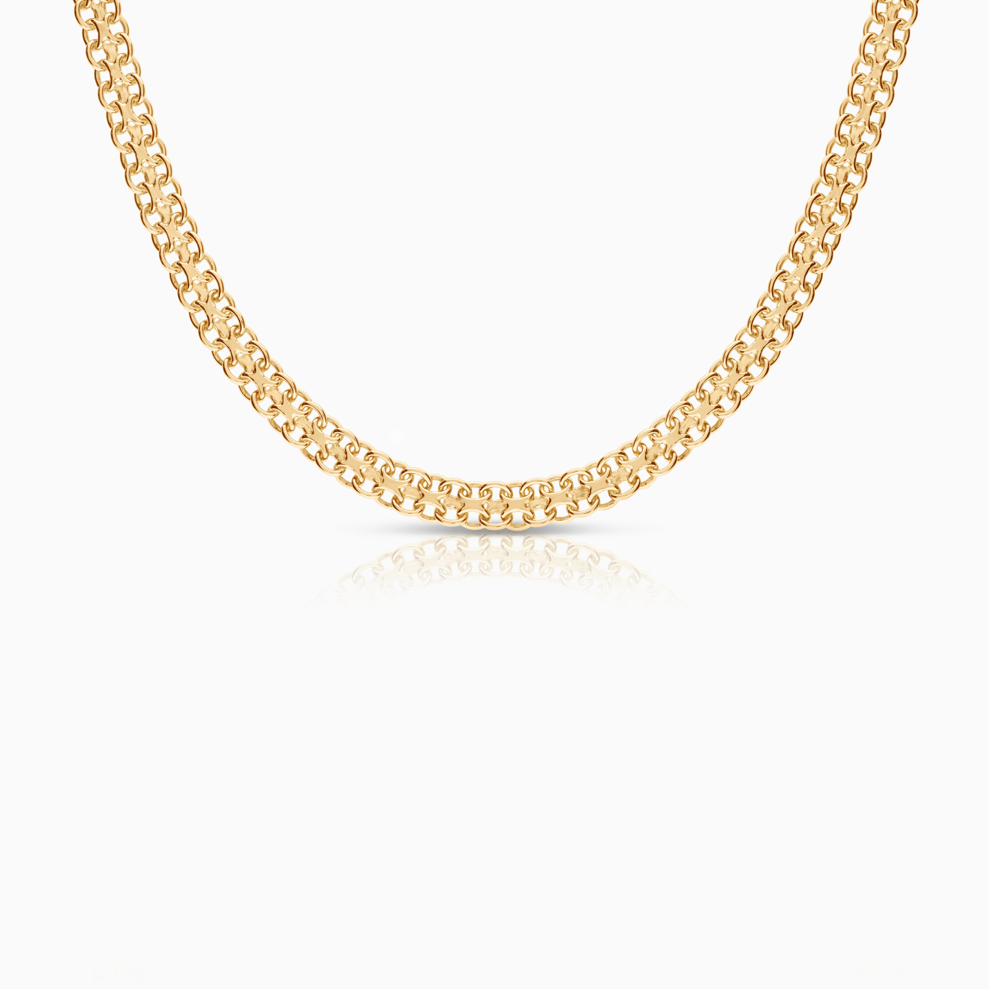 X-länk halsband 26,40g 18K guld