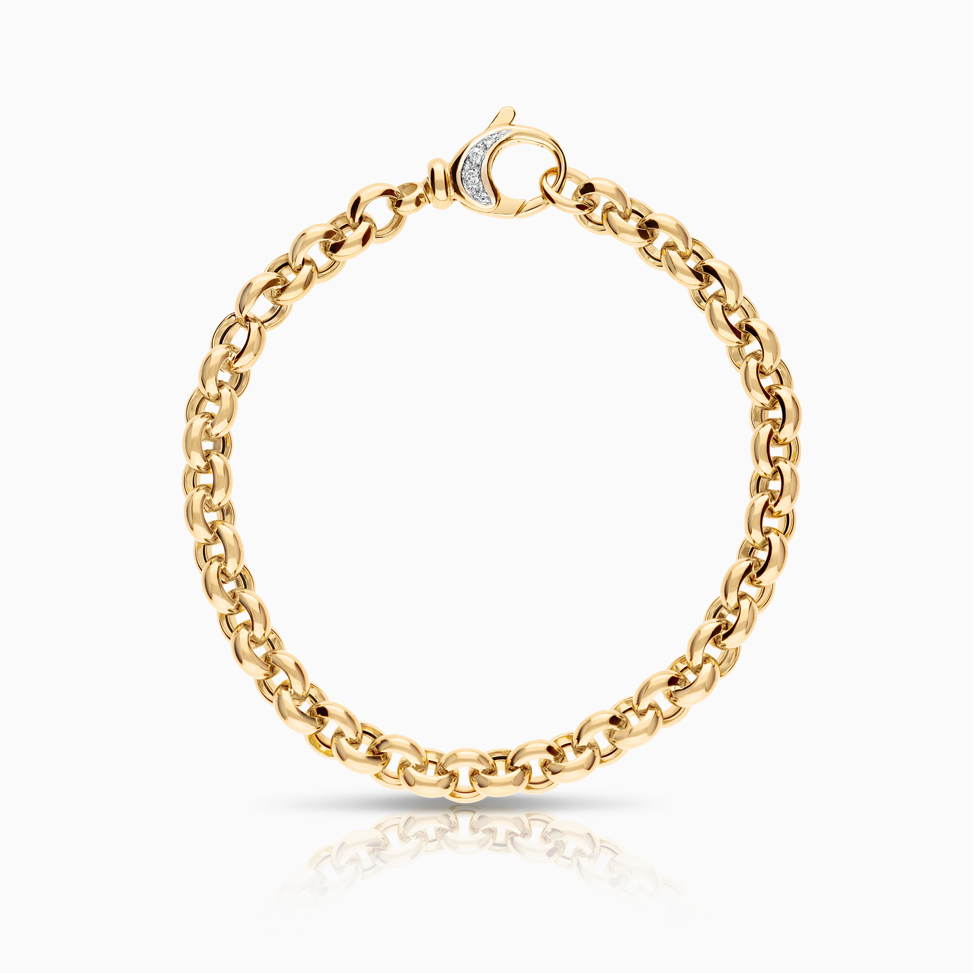 Ärtlänk armband 17,64g 18K guld