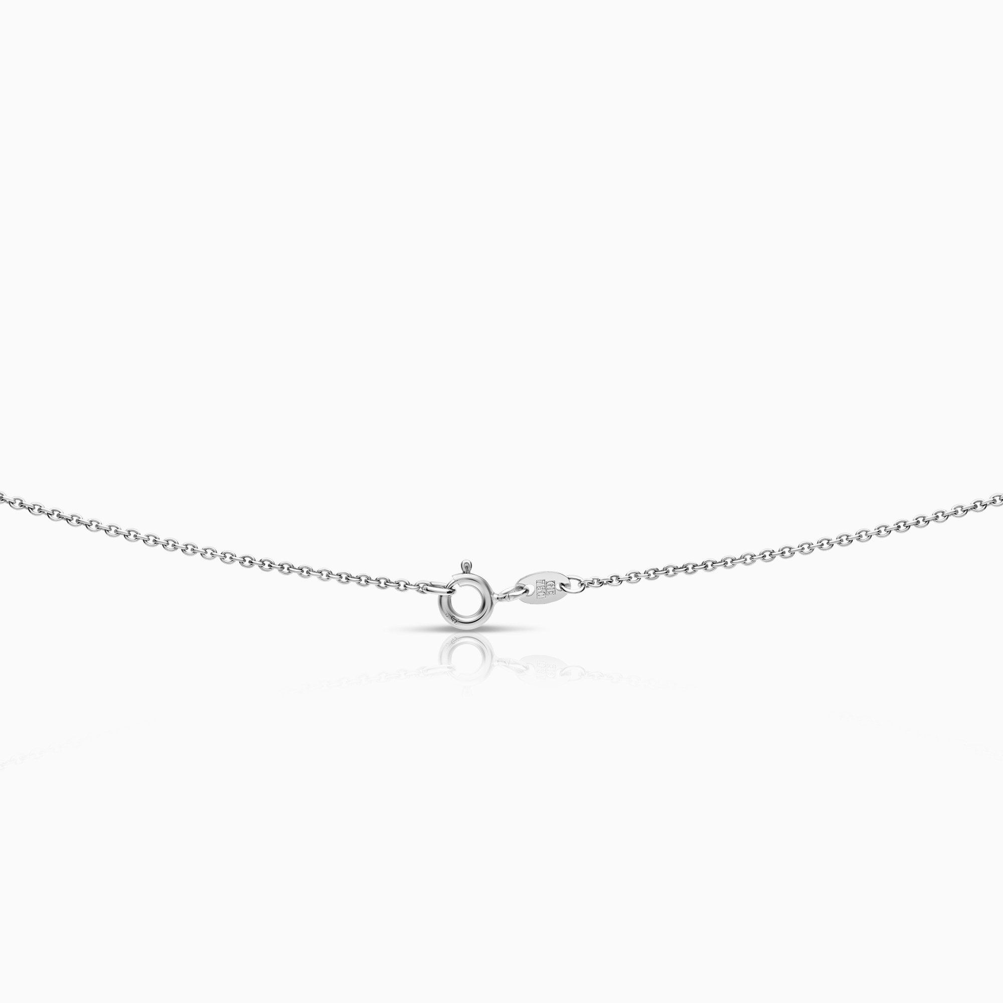 Halsband med diamanthänge hjärta 0,15ct 18K vitguld