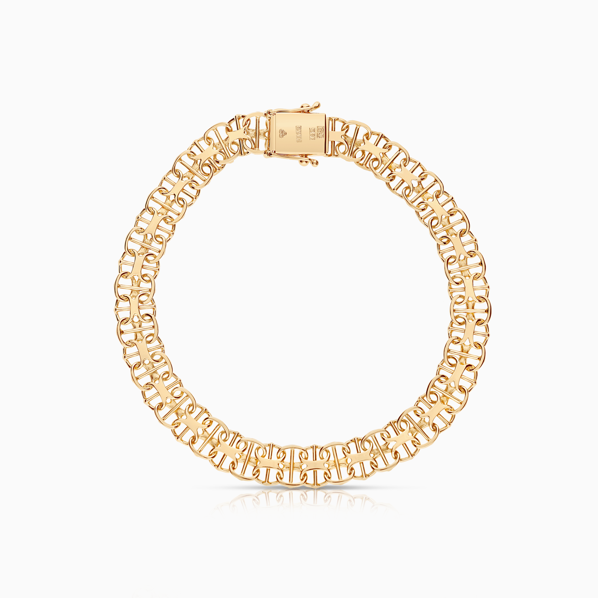 X-länk armband 9,93g 18K guld