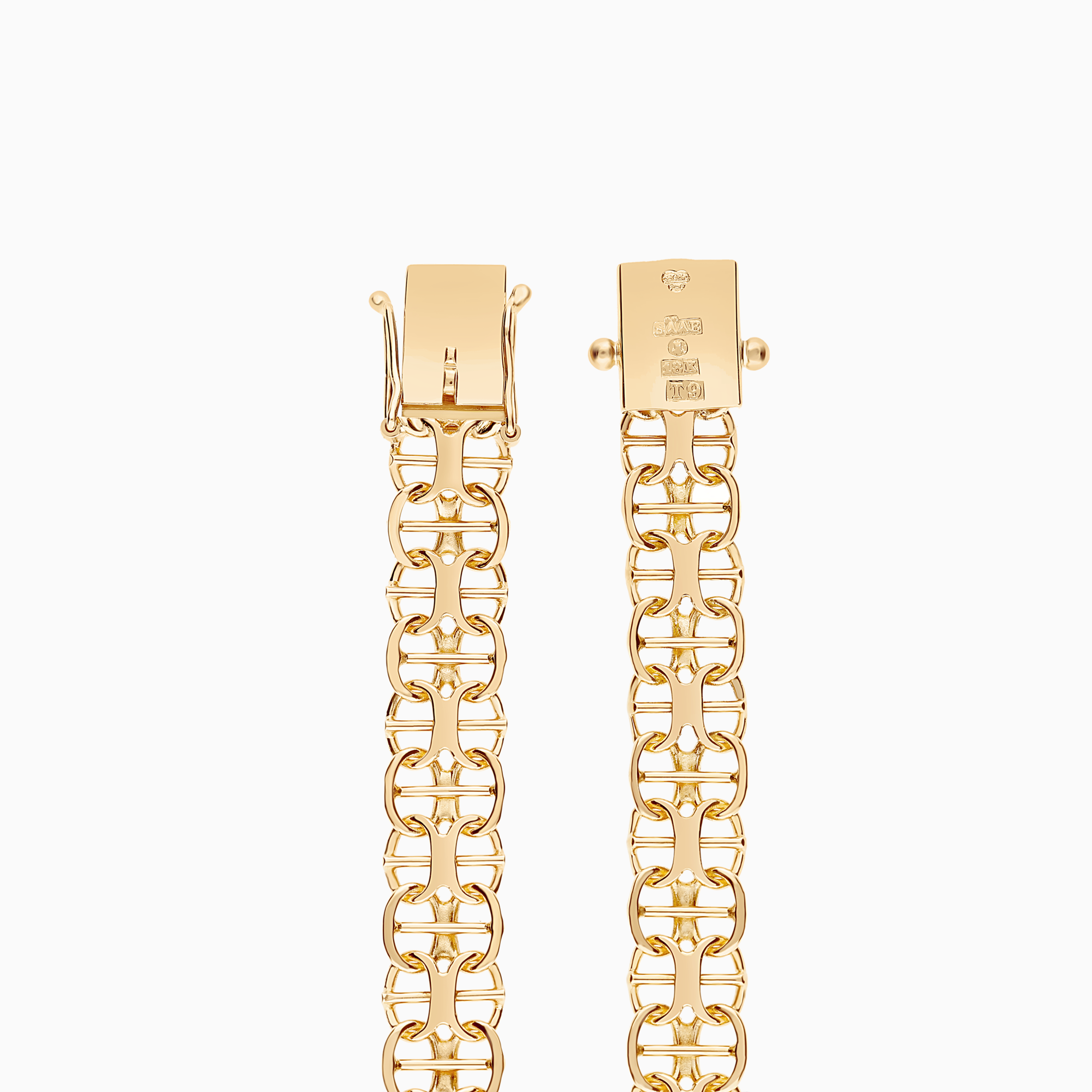X-länk armband 9,93g 18K guld