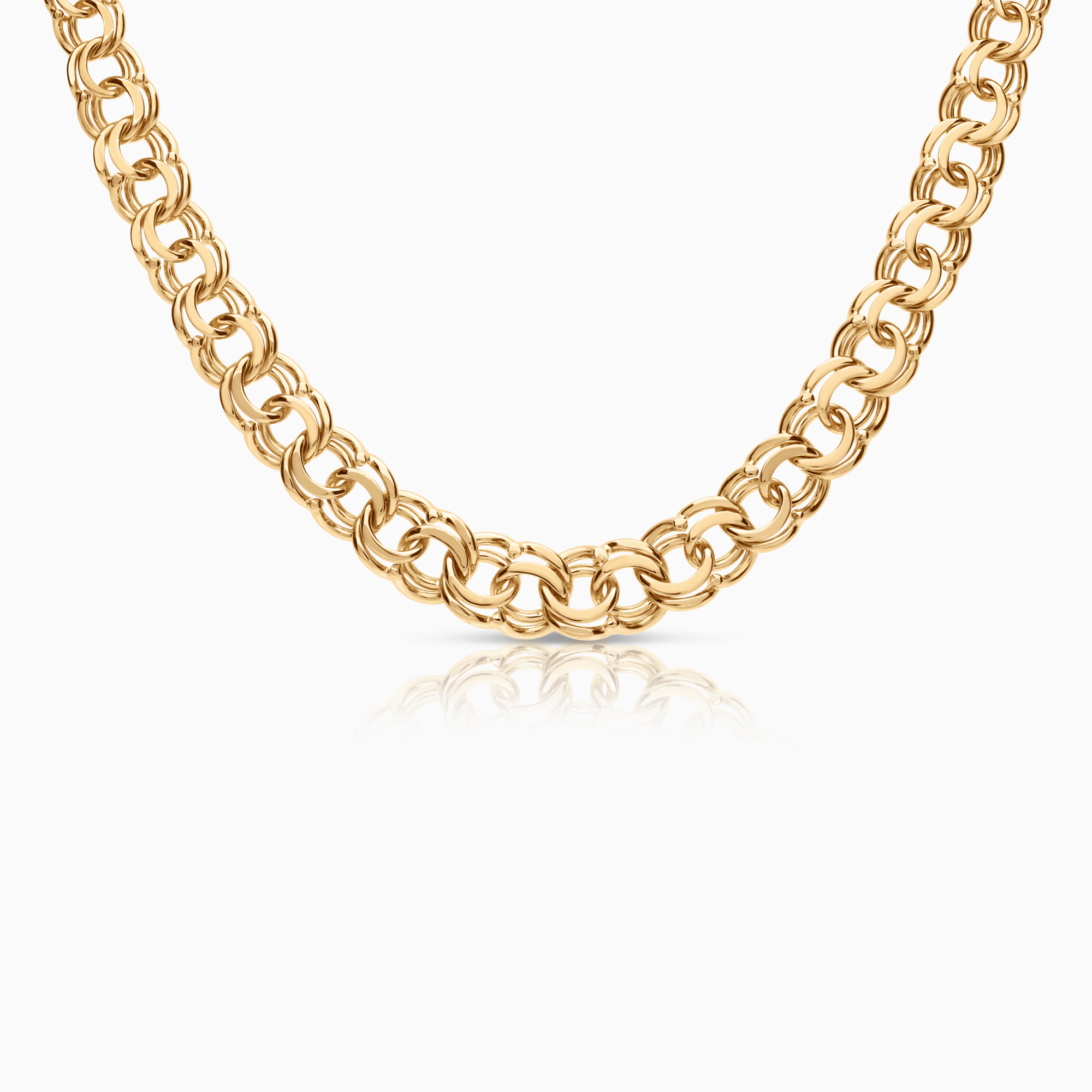 Bismarck halsband 27,85g 18K guld.
