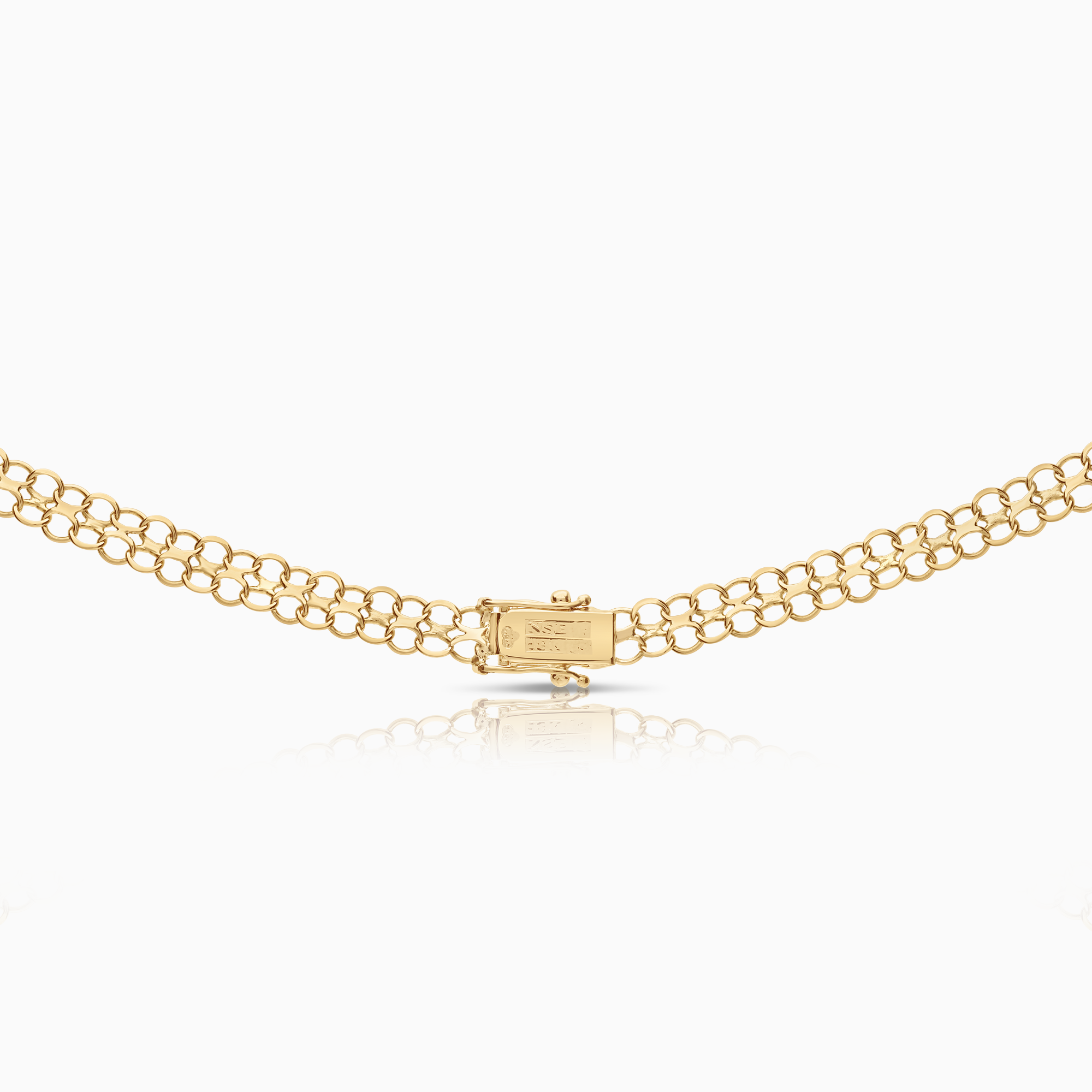 X-länk halsband 14,13g 18K guld.